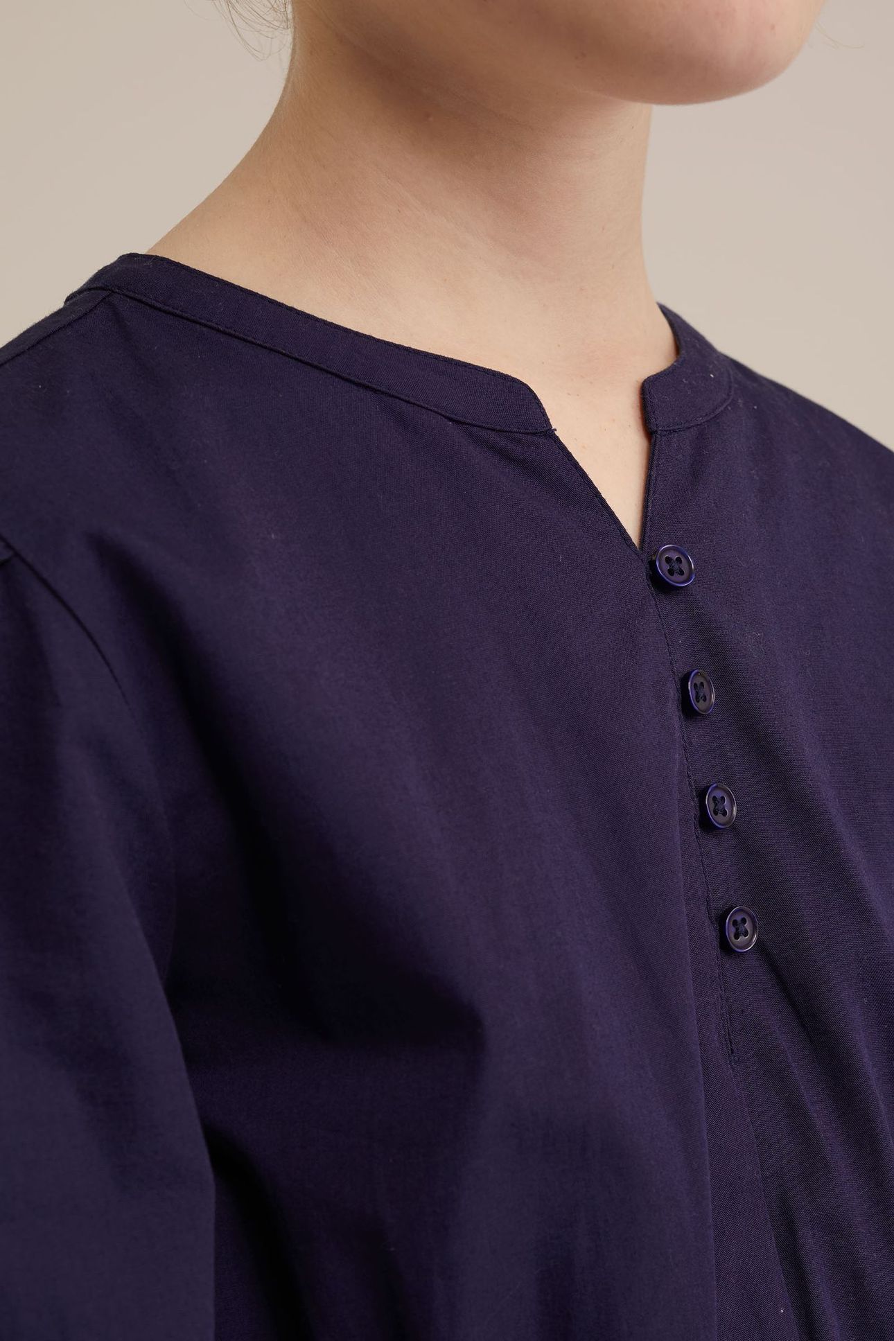 DRESS MID LENGTH DARK BLUE 6