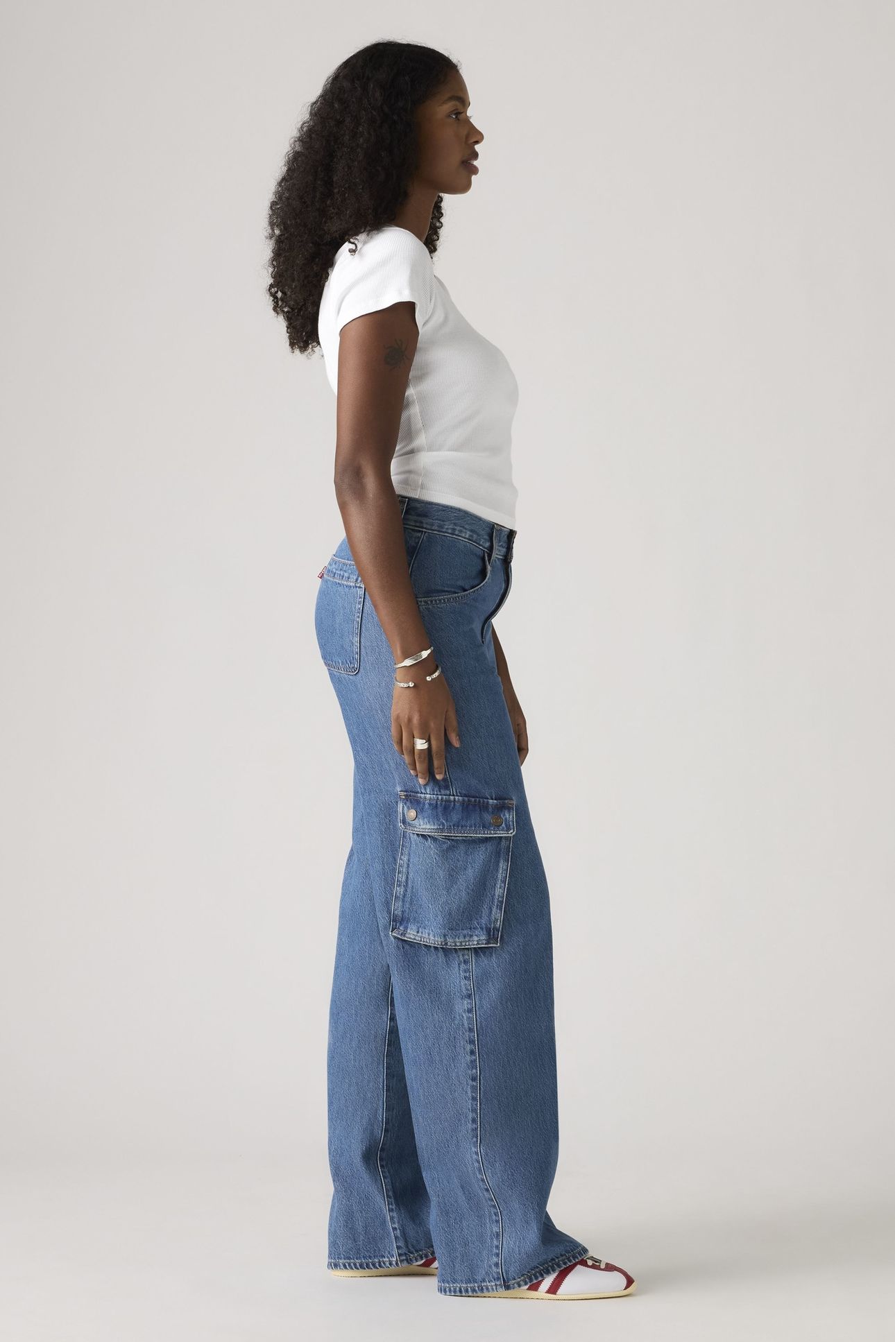 SUPERLOW LOOSE CARGO DNM ALL OVER BLUE 4