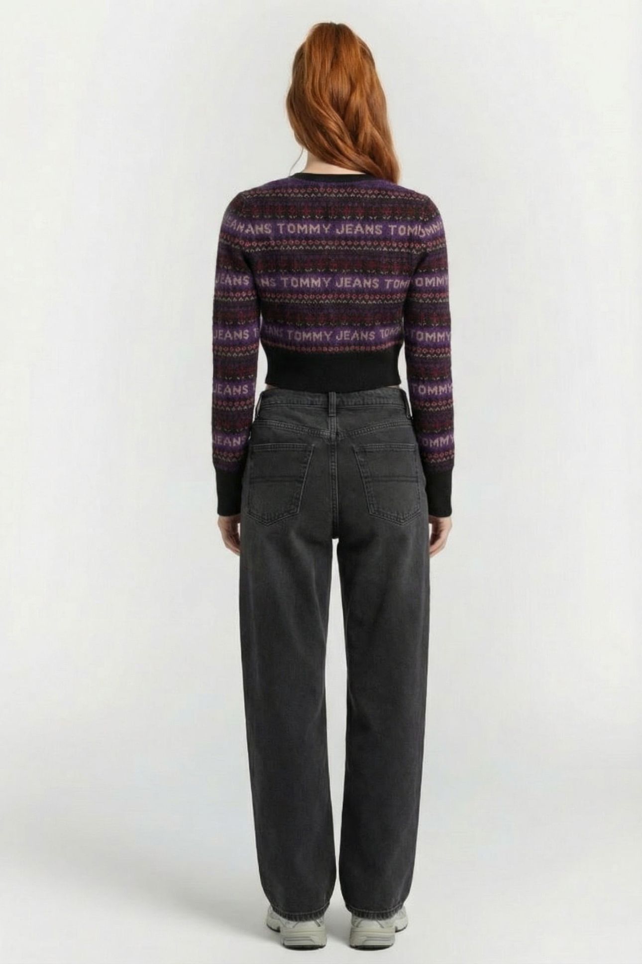FAIRISLE CARDIGAN BLACK 2