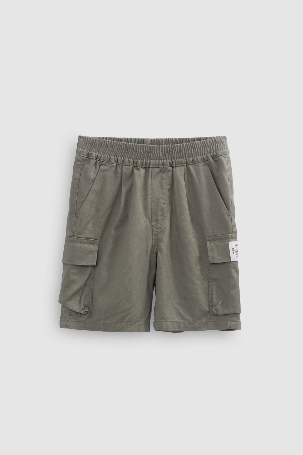 BERMUDA SHORTS JOGGER KHAKI MIX LYOCELL 1