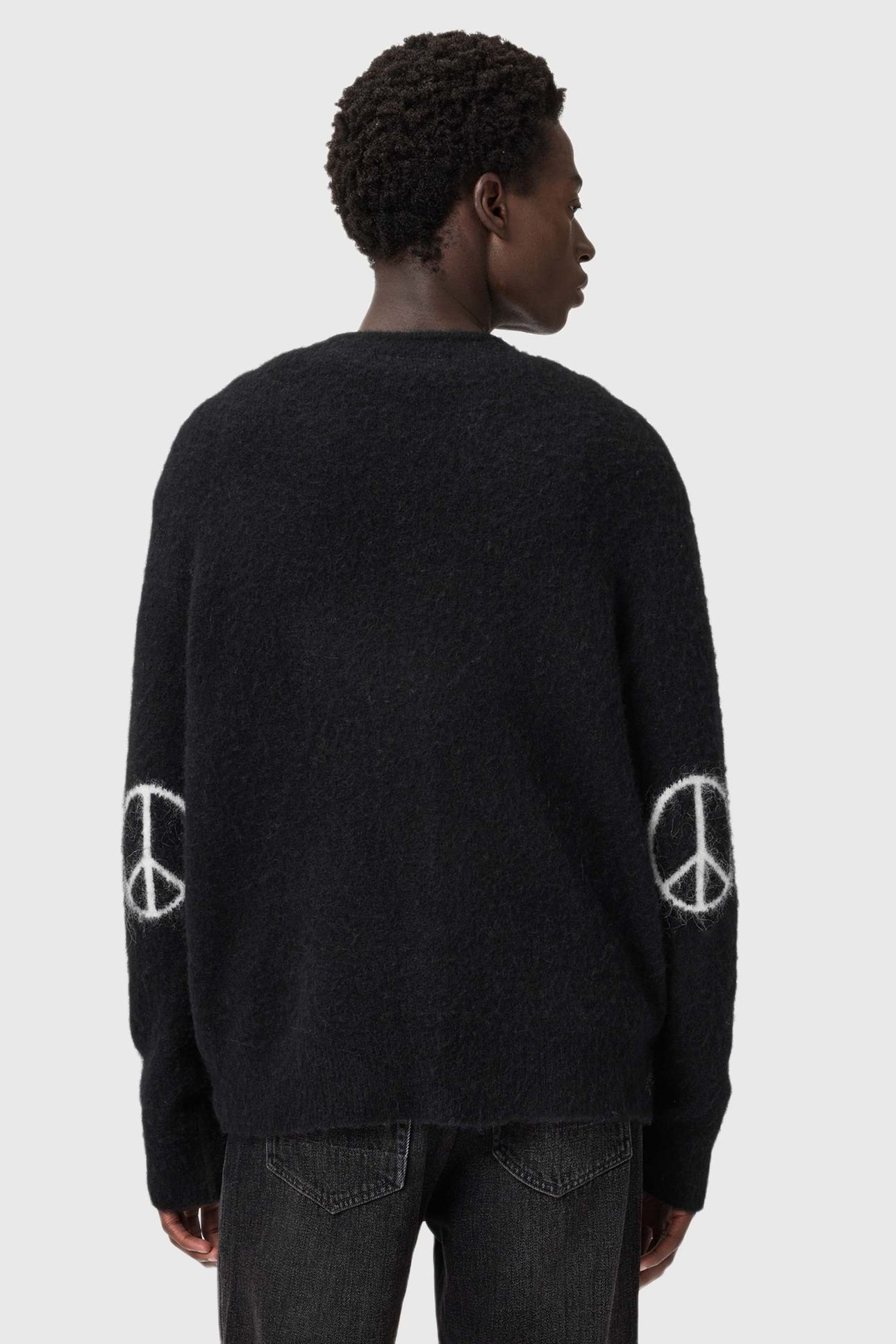 REFLECTION CARDIGAN BLACK/CHALK WHITE 5