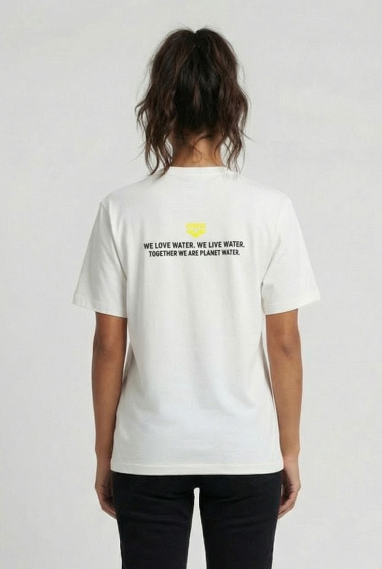 UNISEX T-SHIRT GRAPHICS MPH WHITE-YELLOW 3