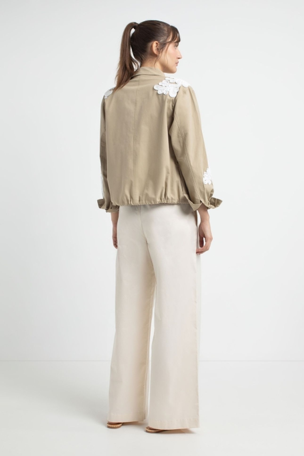 JEANNETTE JACKET LIGHT OLIVE 5