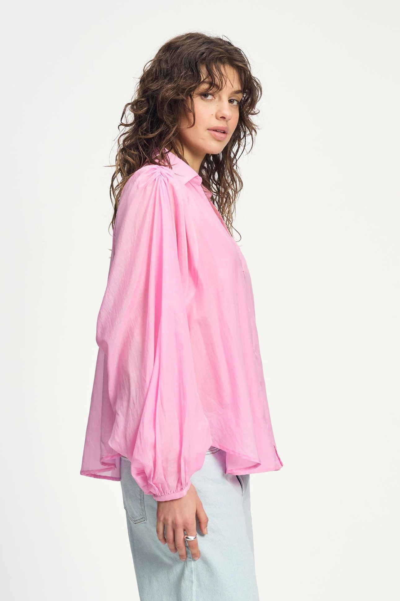 BLOUSE - LENA ROSE PINK 4