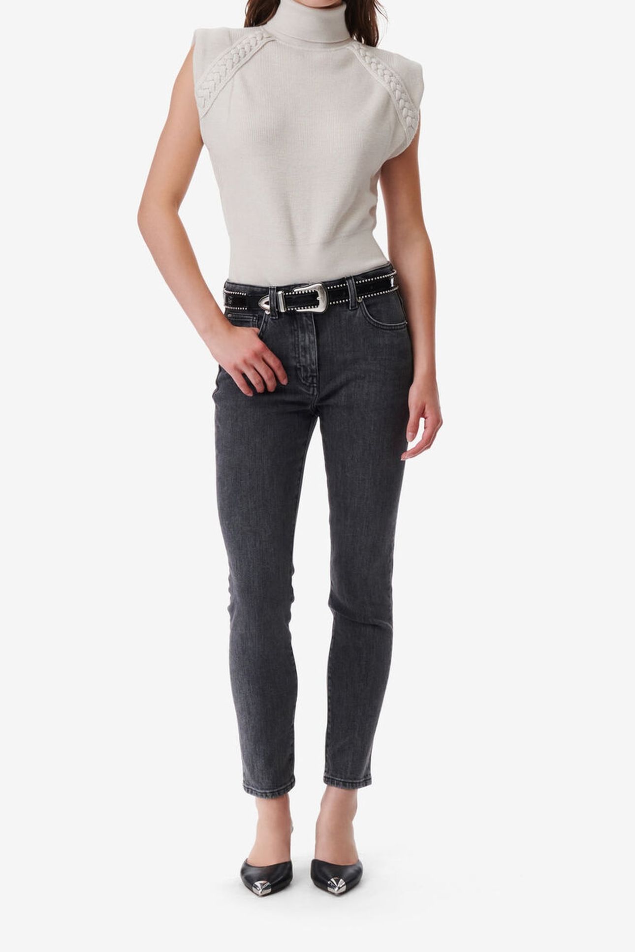 GALLOWAY JEAN BLACK/DARK GREY 1