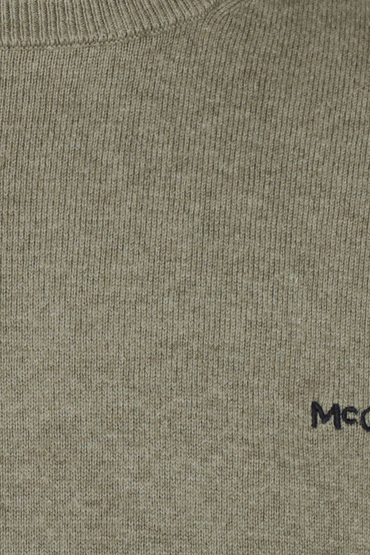 C-NECK SWEATER LIGHT OLIVE 3
