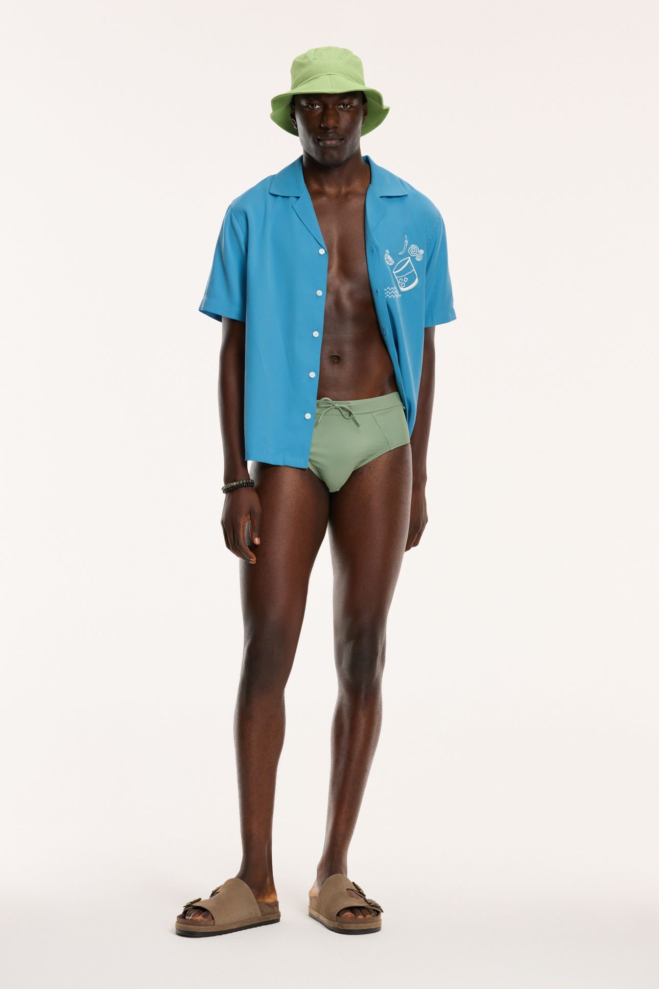 SWIMBRIEF SEA SPRAY GREEN 2