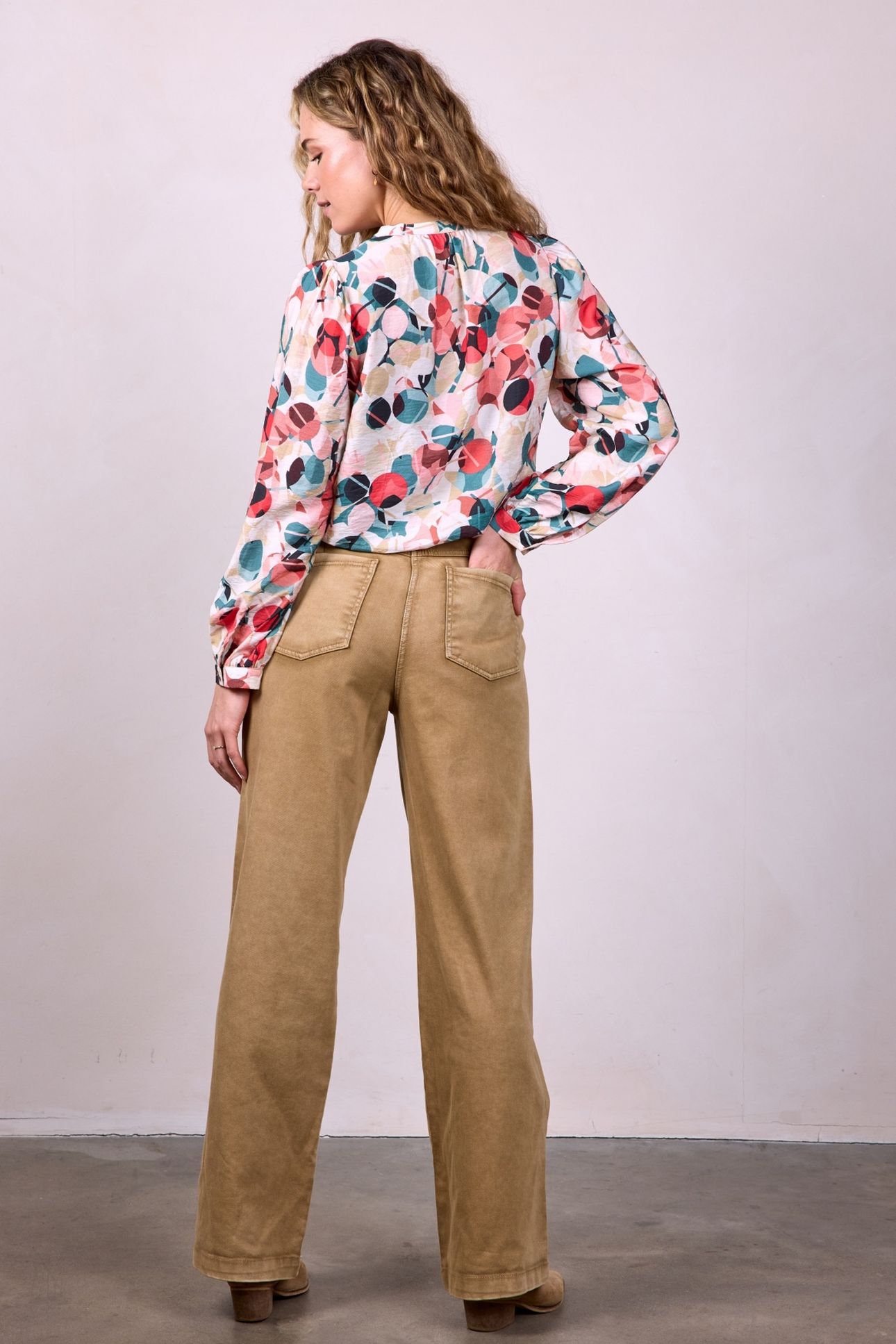 BLOUSE TALLIS ESCAPE PRINT 3