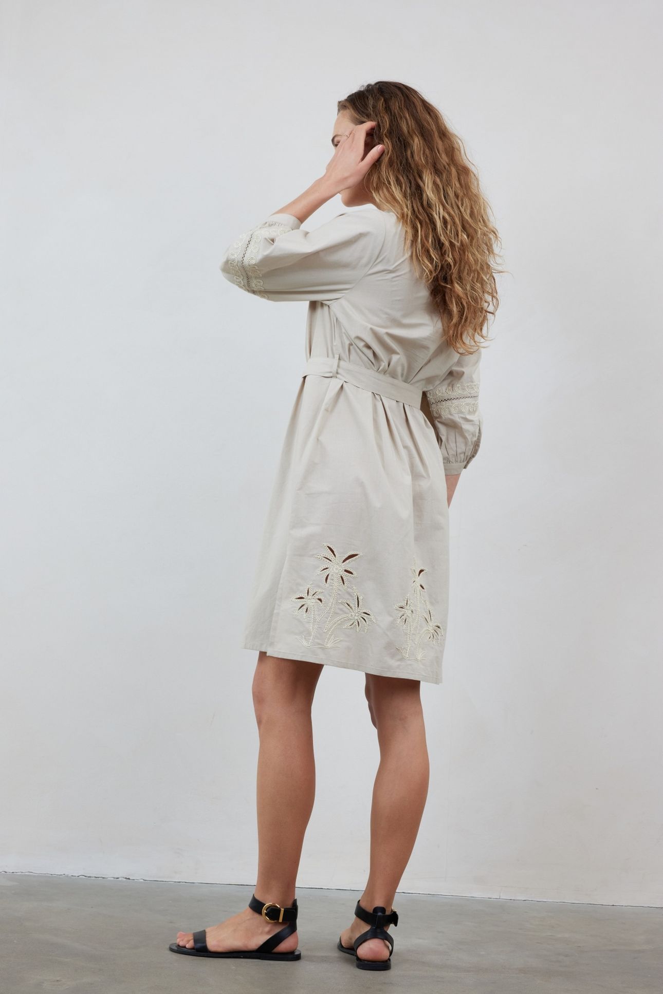 TUNIC VECCI IN FEATHER GREY 5