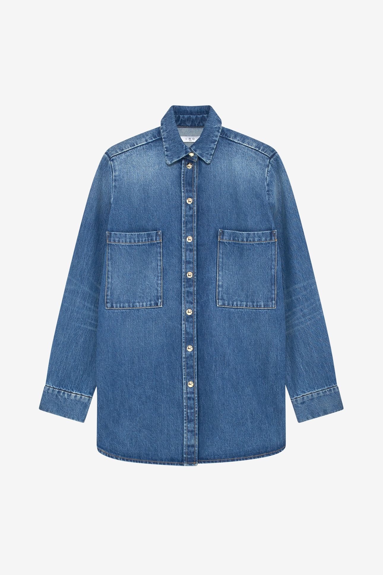 PAMPELO SHIRT MID BLUE USED 3