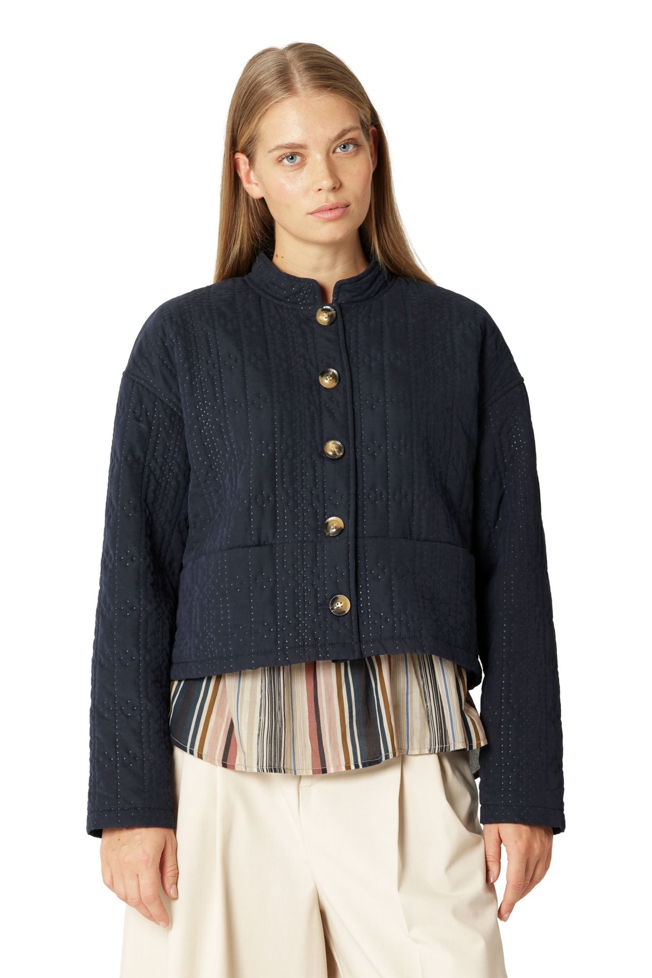 RAIN&OUTERWEAR QUILTTO01 DARK INDIGO 3