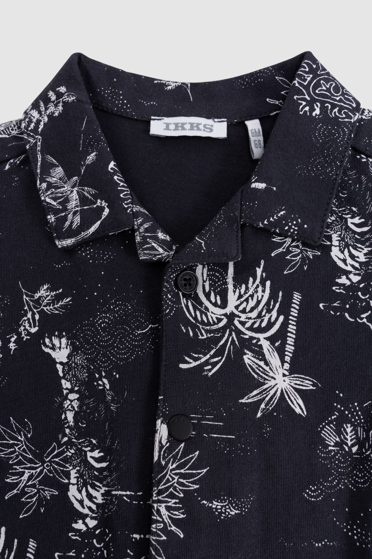 GREY JUNGLE PRINT SHIRT 3