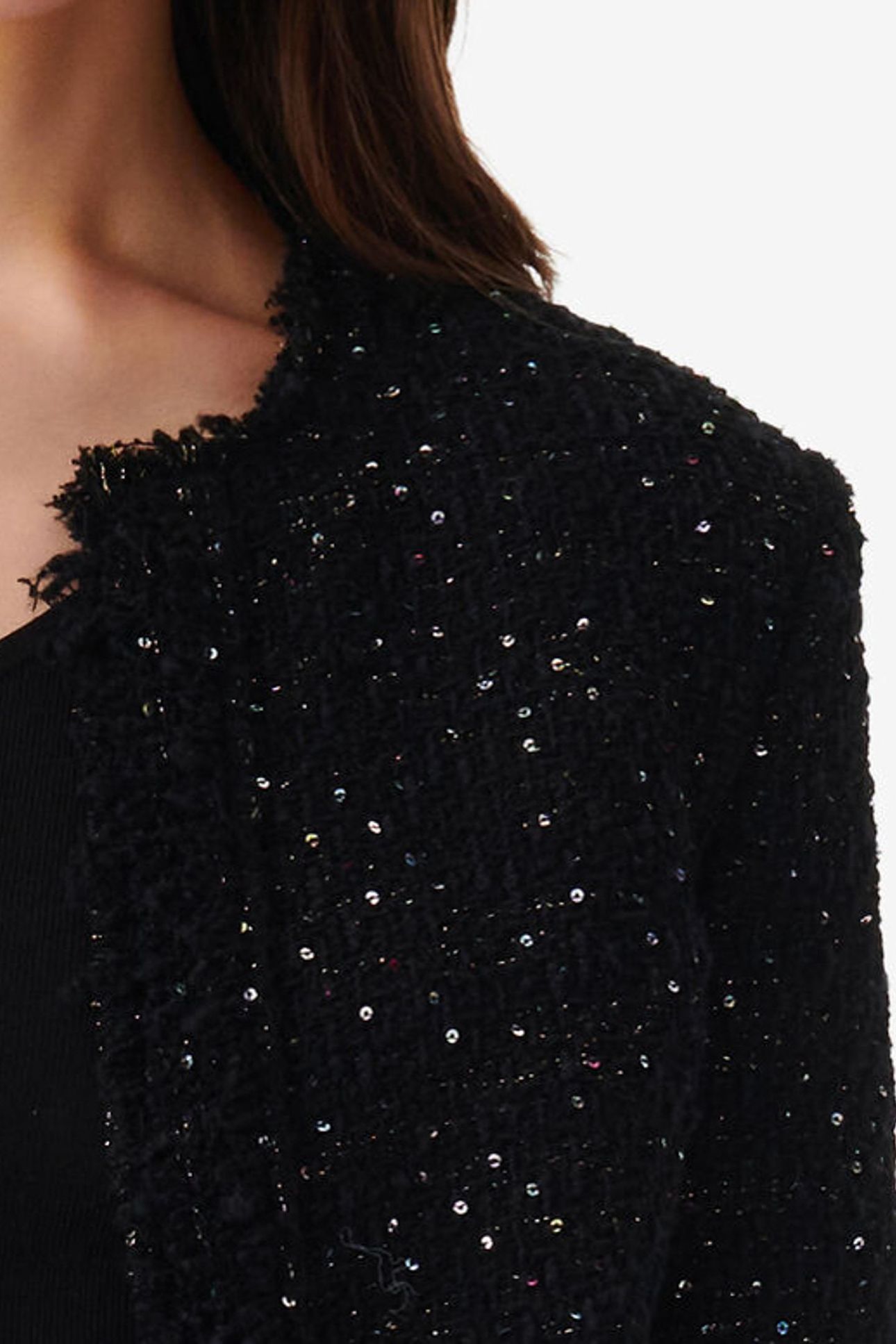 CHERIL JACKET BLACK SEQUINS 5