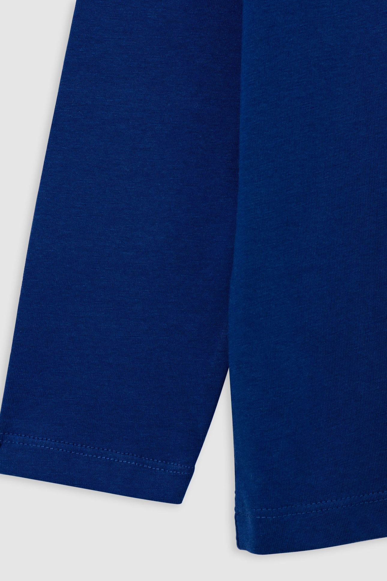 BOY'S BLUE ORGANIC COTTON T-SHIRT, K-COMET LOGO ON BACK 5
