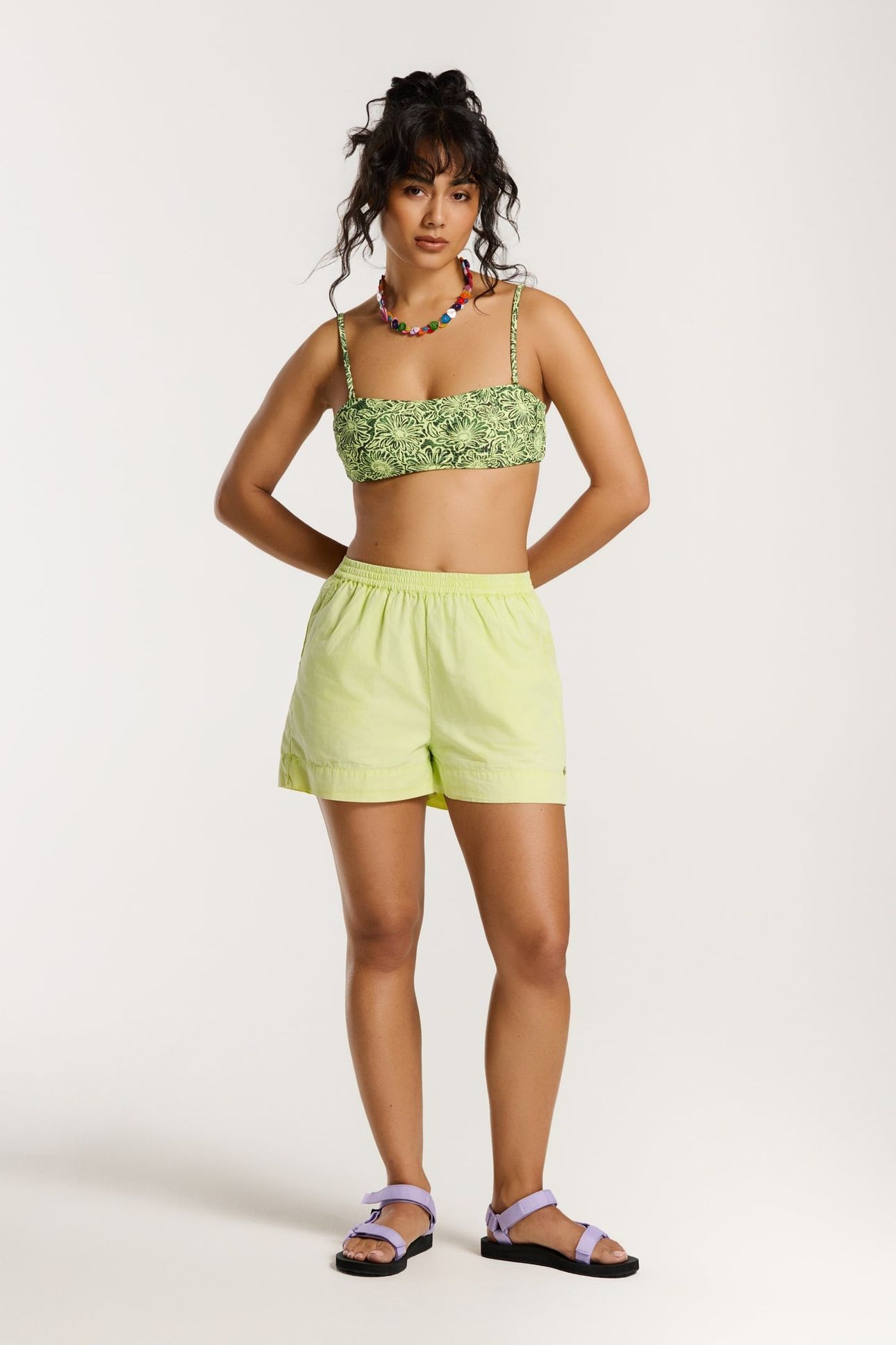 LOLA BIKINI SET DAISY BOUQUET GREEN DAISY BOUQUET 1