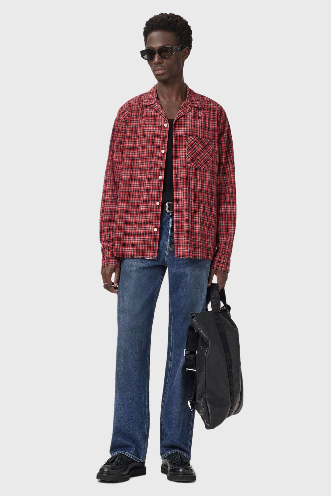 FELIX LS SHIRT CLARET RED 4