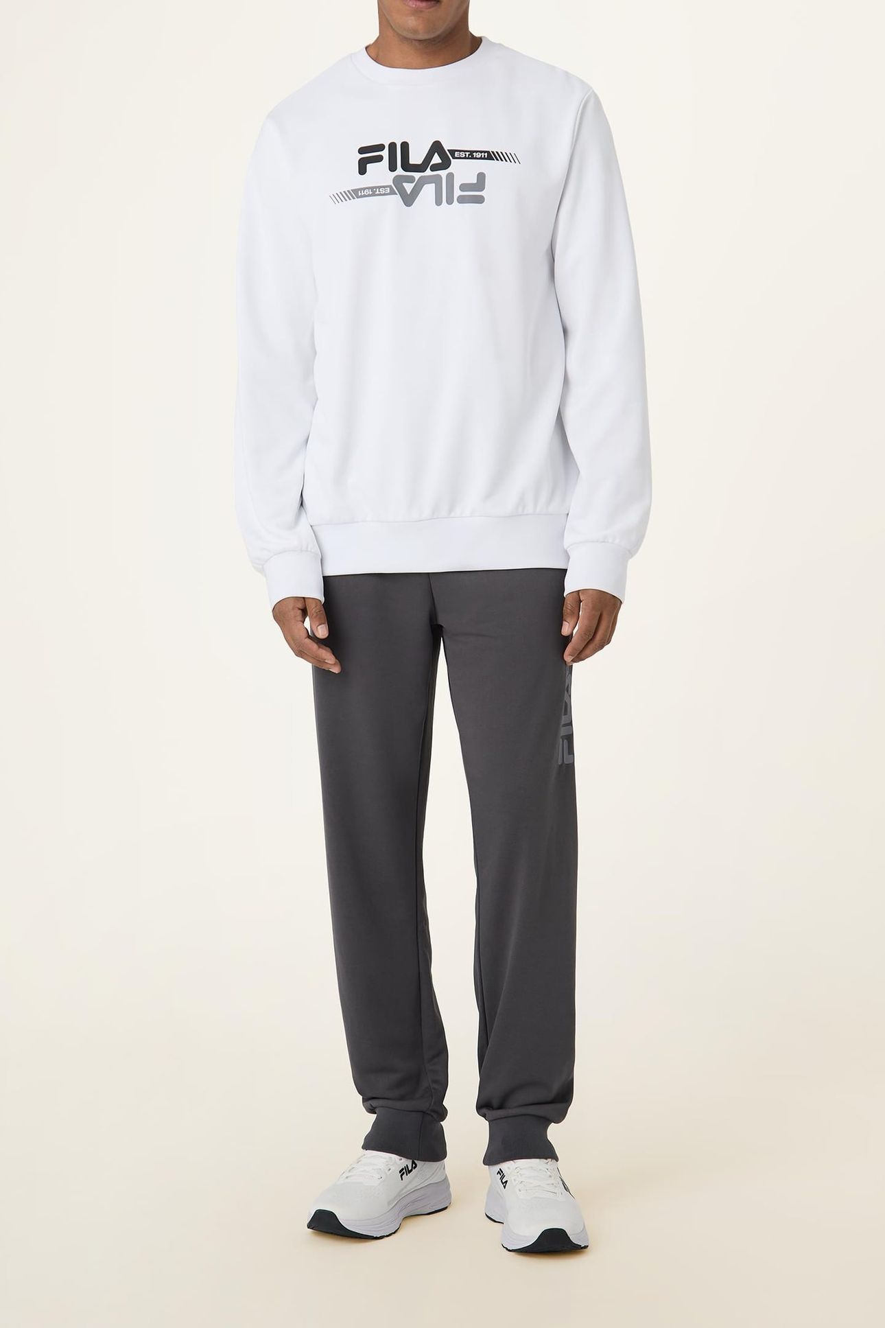 MANTA REGULAR GRAPHIC SWEATSHIRT BRIGHT WHITE 2