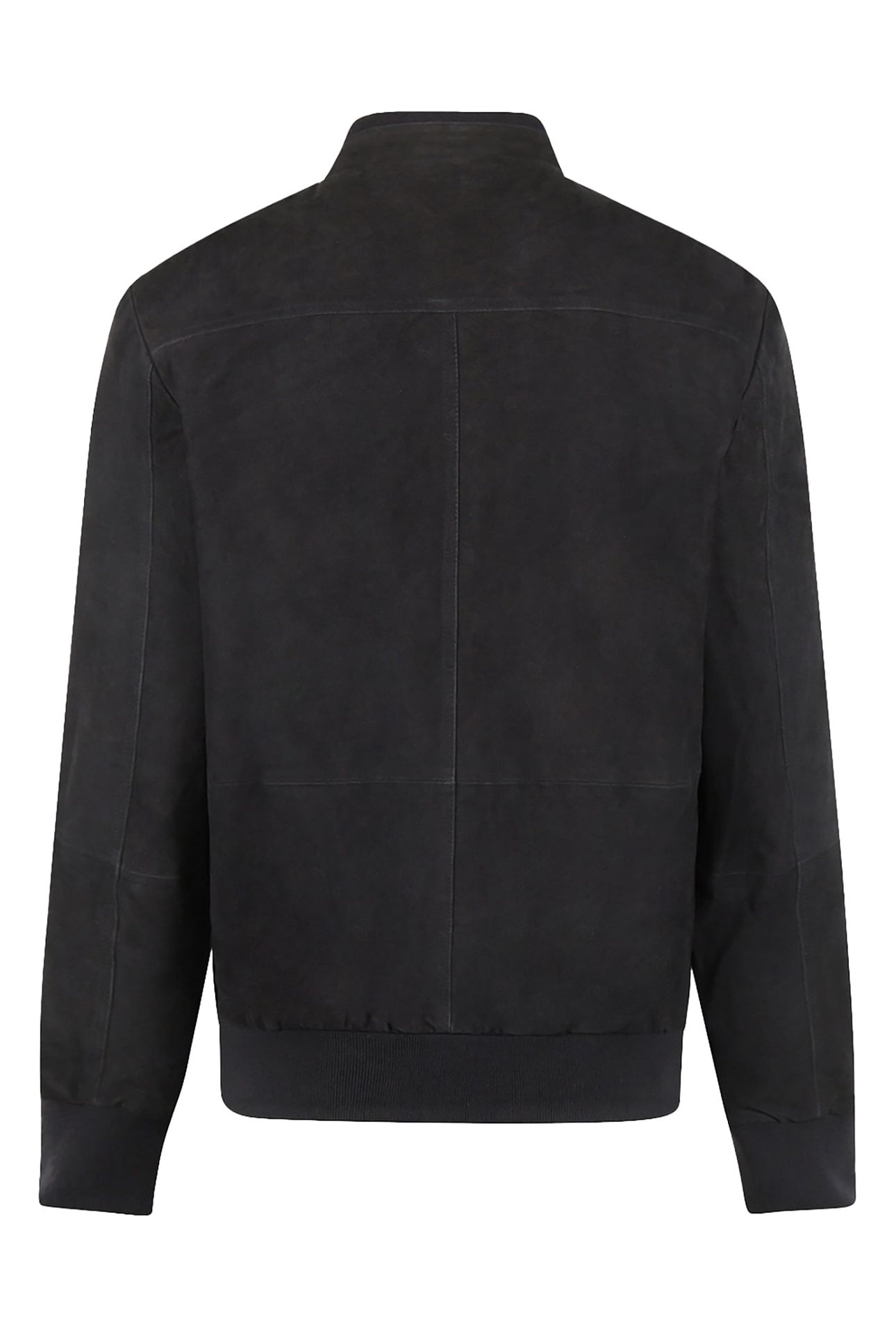 SUEDE BOMBER JACKET NAVY 4