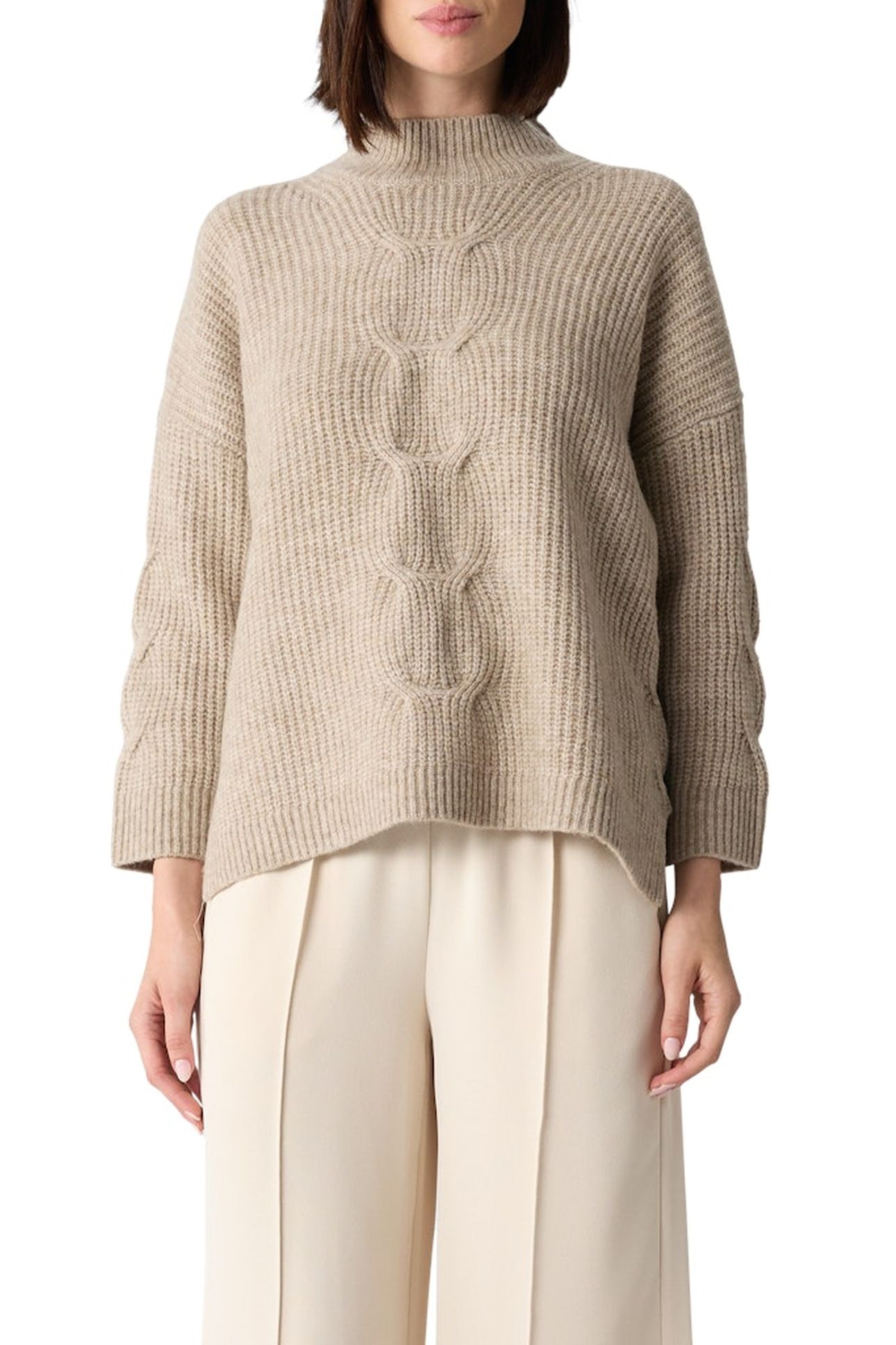 COMMA PULLOVER BROWN 1