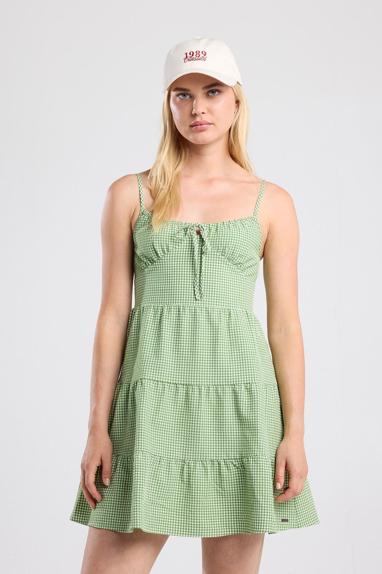 DAISY WHITE/GREEN 1