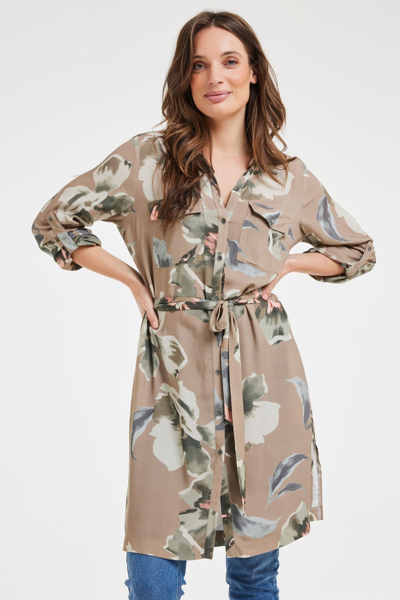 TUNIC PEPPER TAUPE MAZZO PRINT 2
