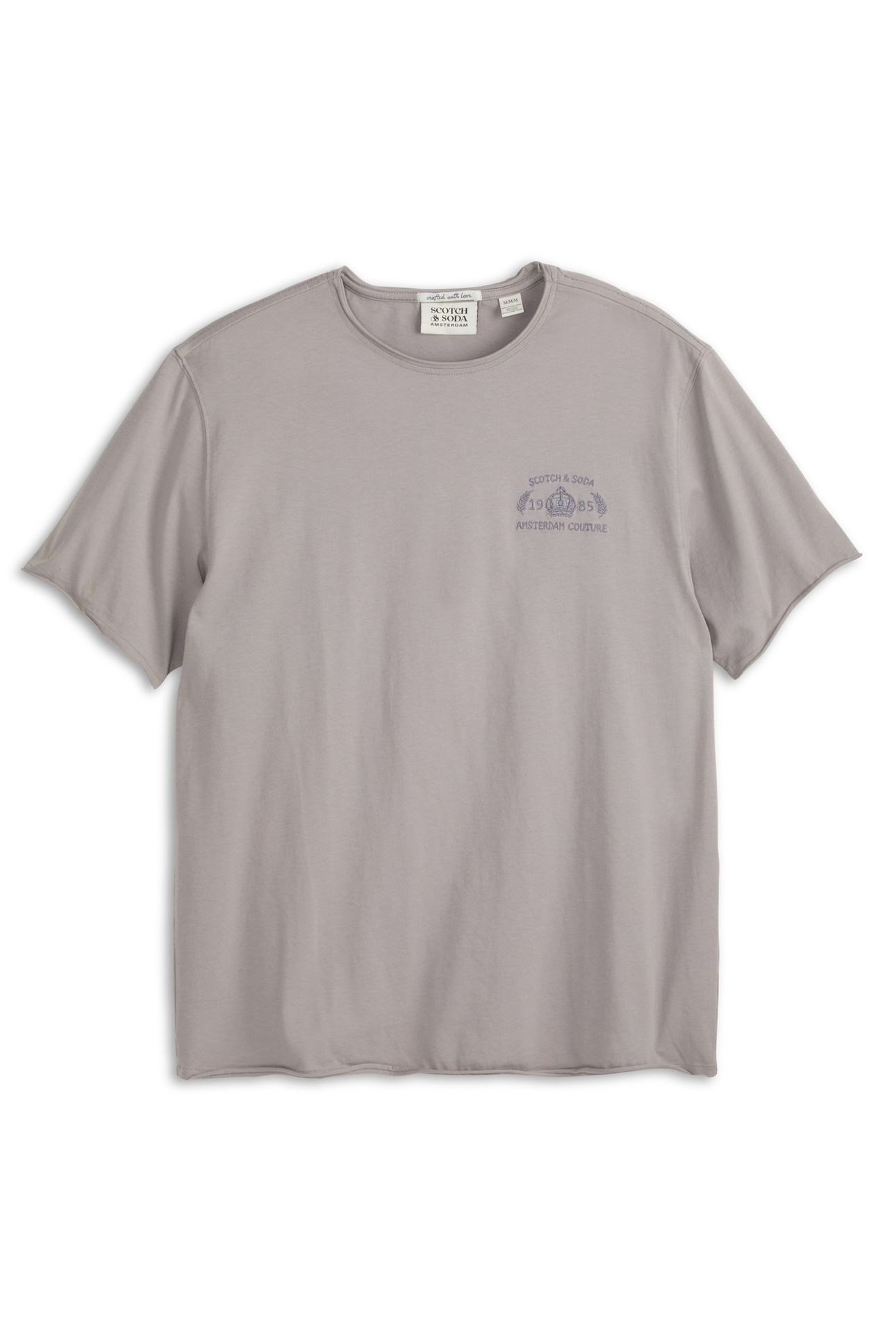 SS ROLL NECK TEE GULL 1