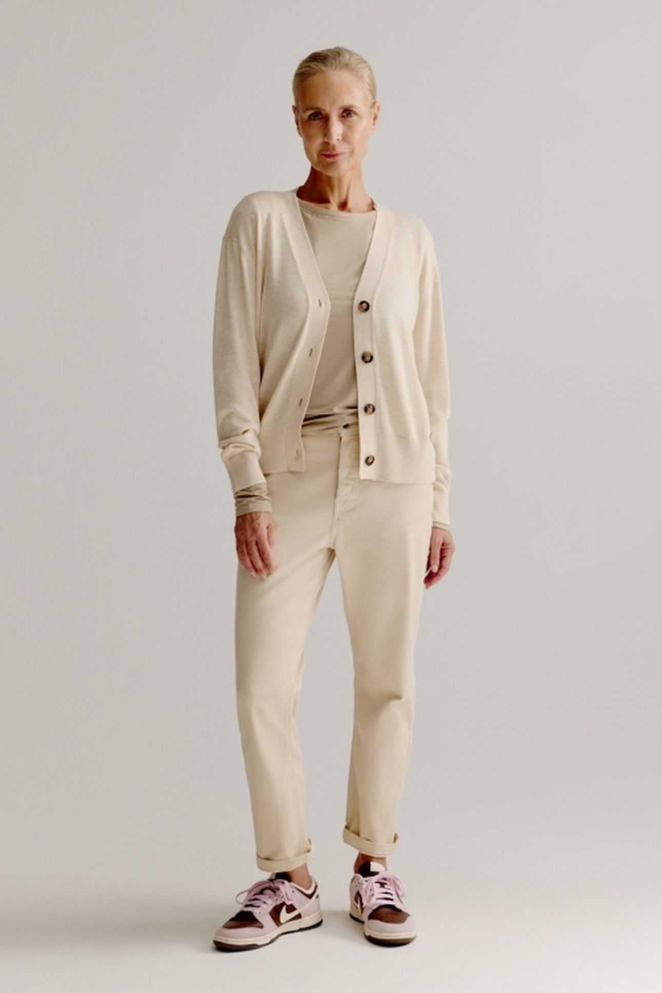 AUGUST CARDIGAN SAND 2