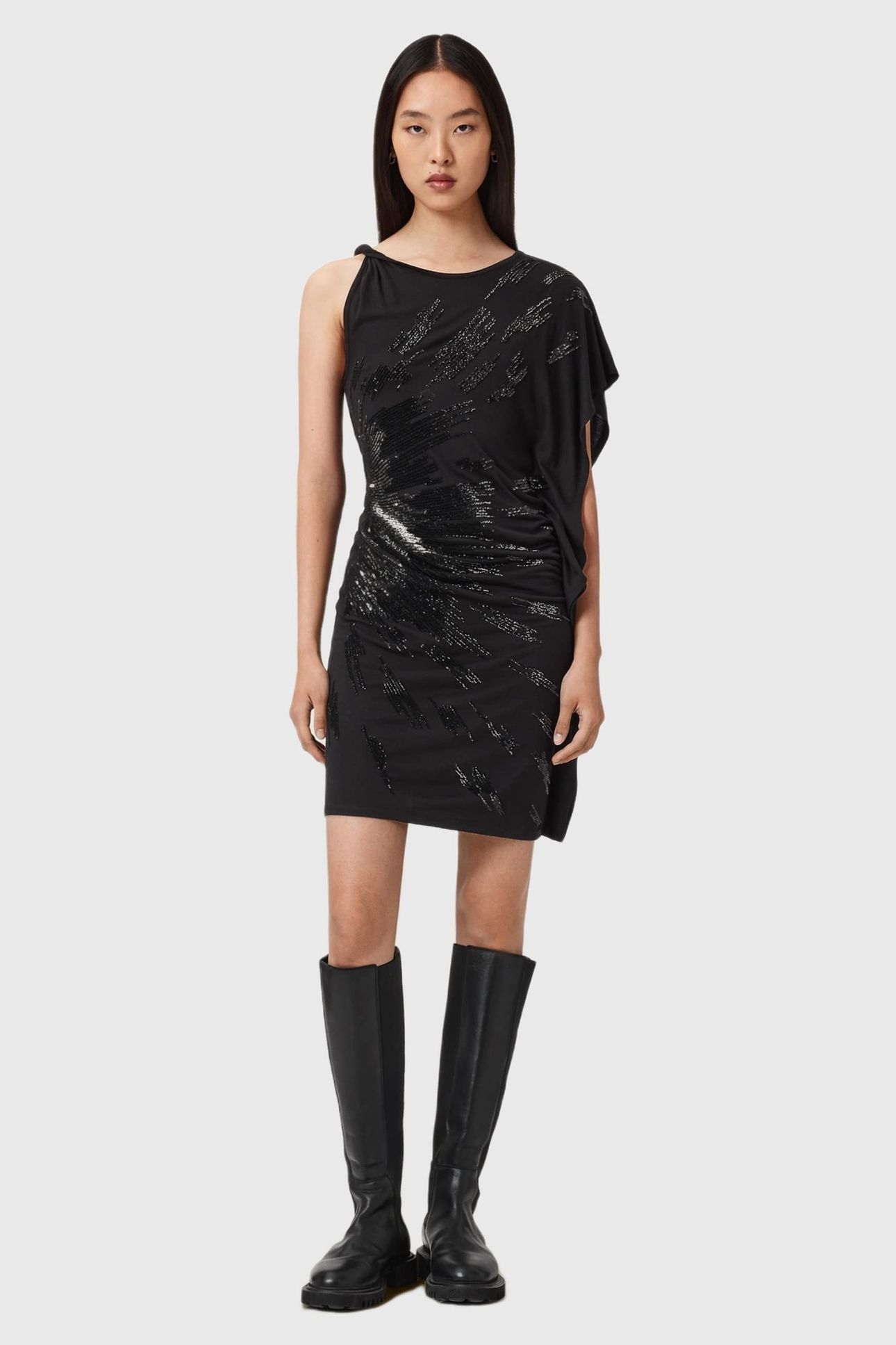 SOPHIE EMB DRESS BLACK 2