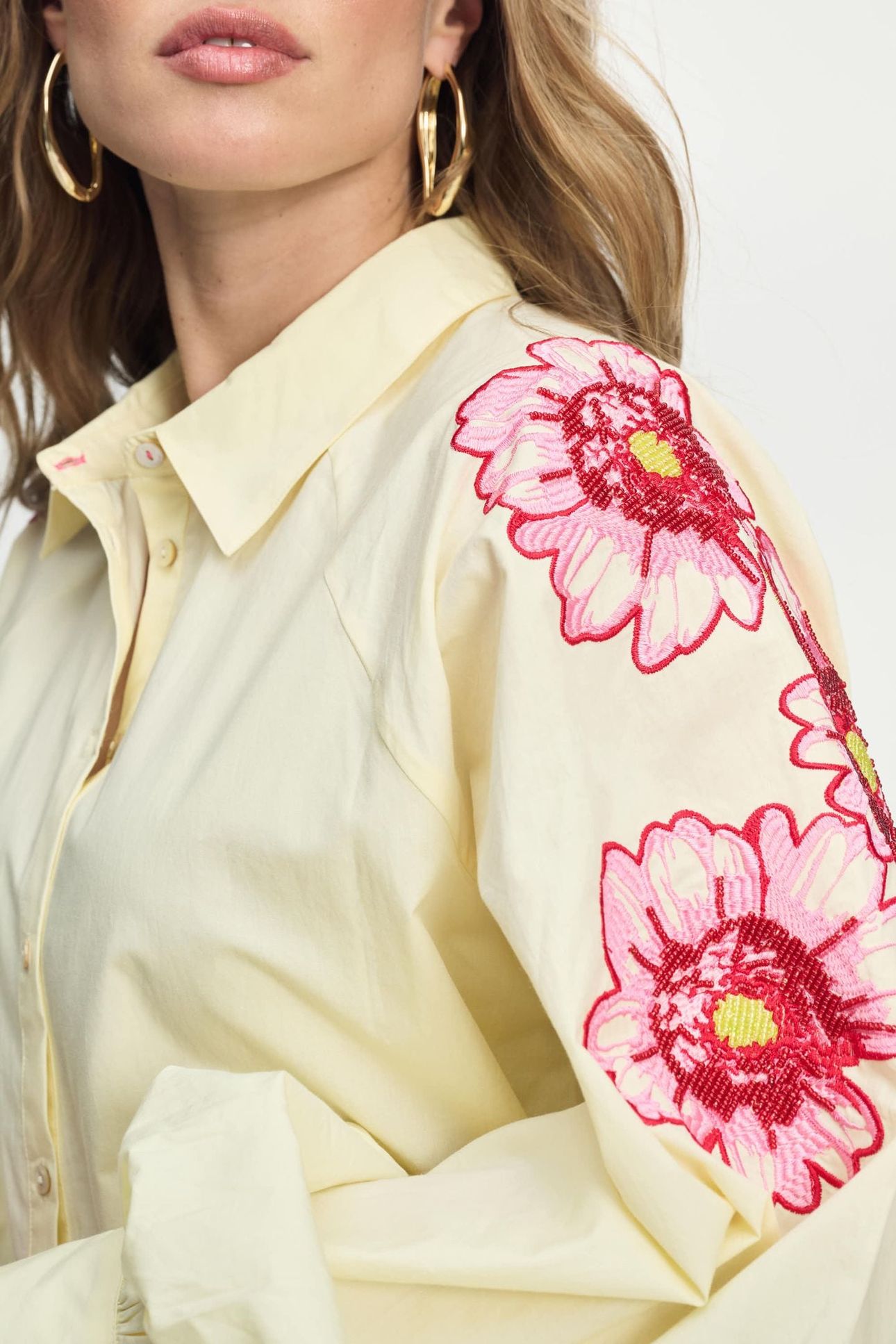 BLOUSE - LEXI BOUQUET CREAM WHITE 5