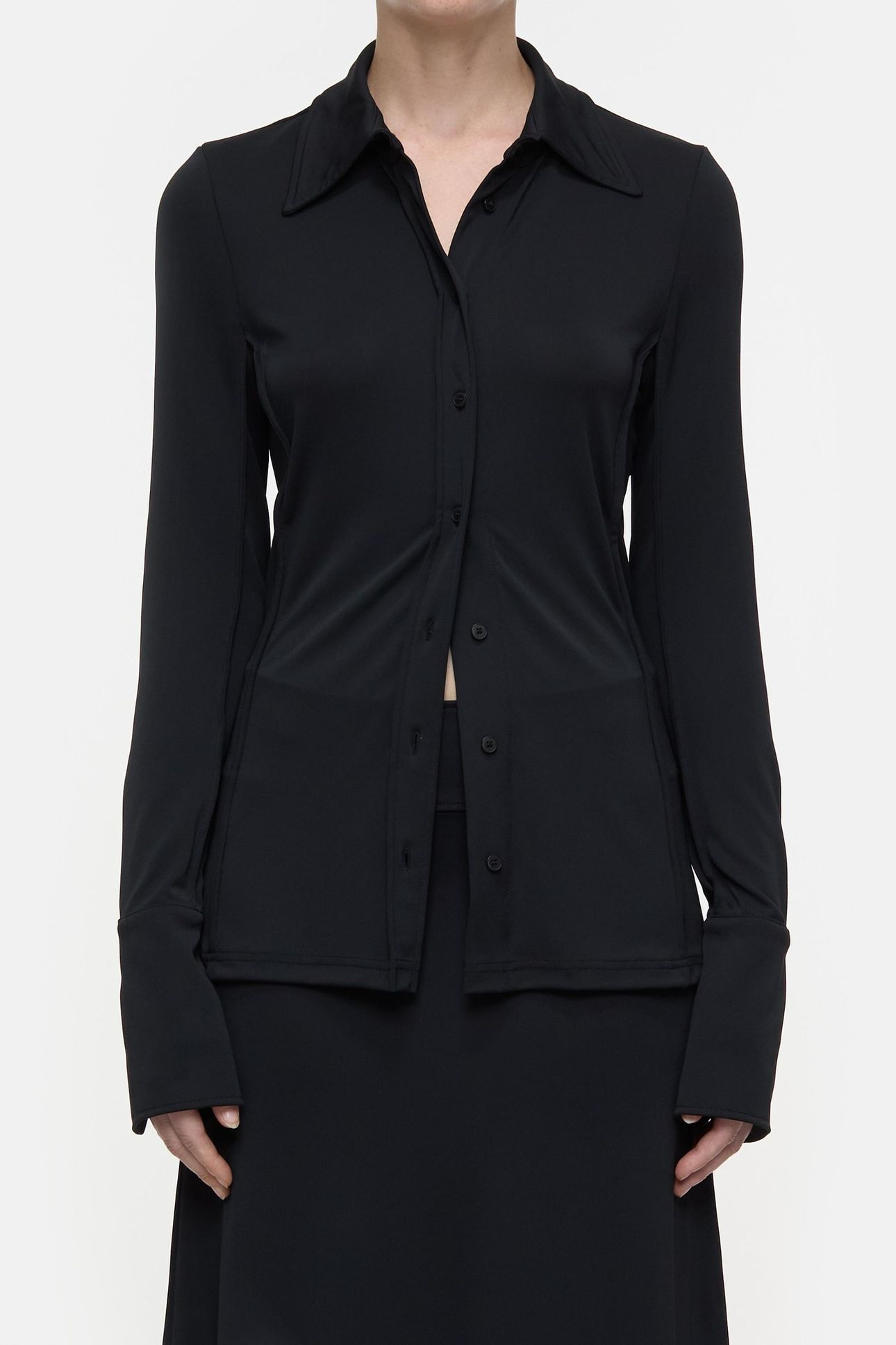 JERSEY SHIRT T-SHIRTS BLACK 1