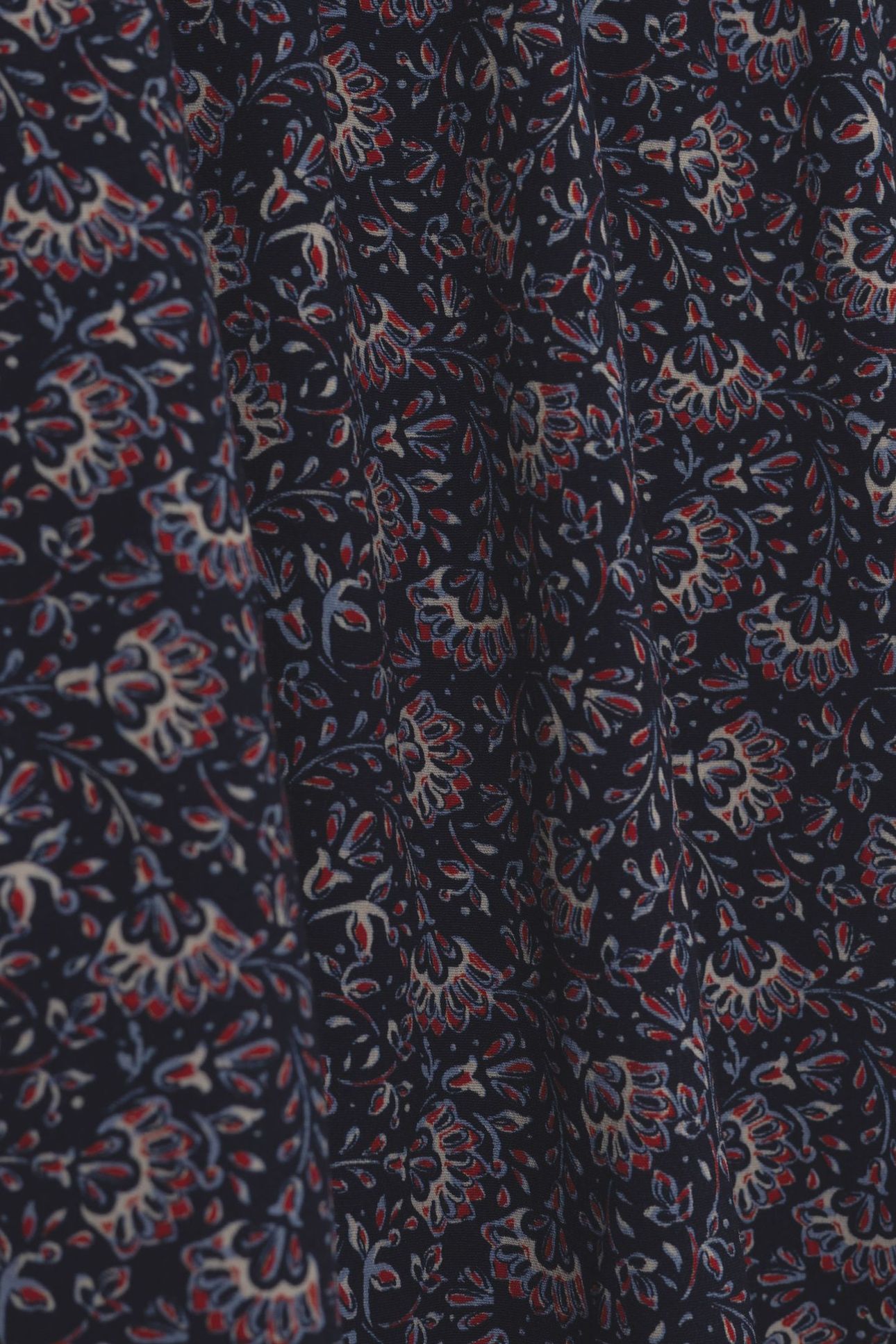 NAVY DRESS WITH ROCK FLORAL PRINT MARINE 7