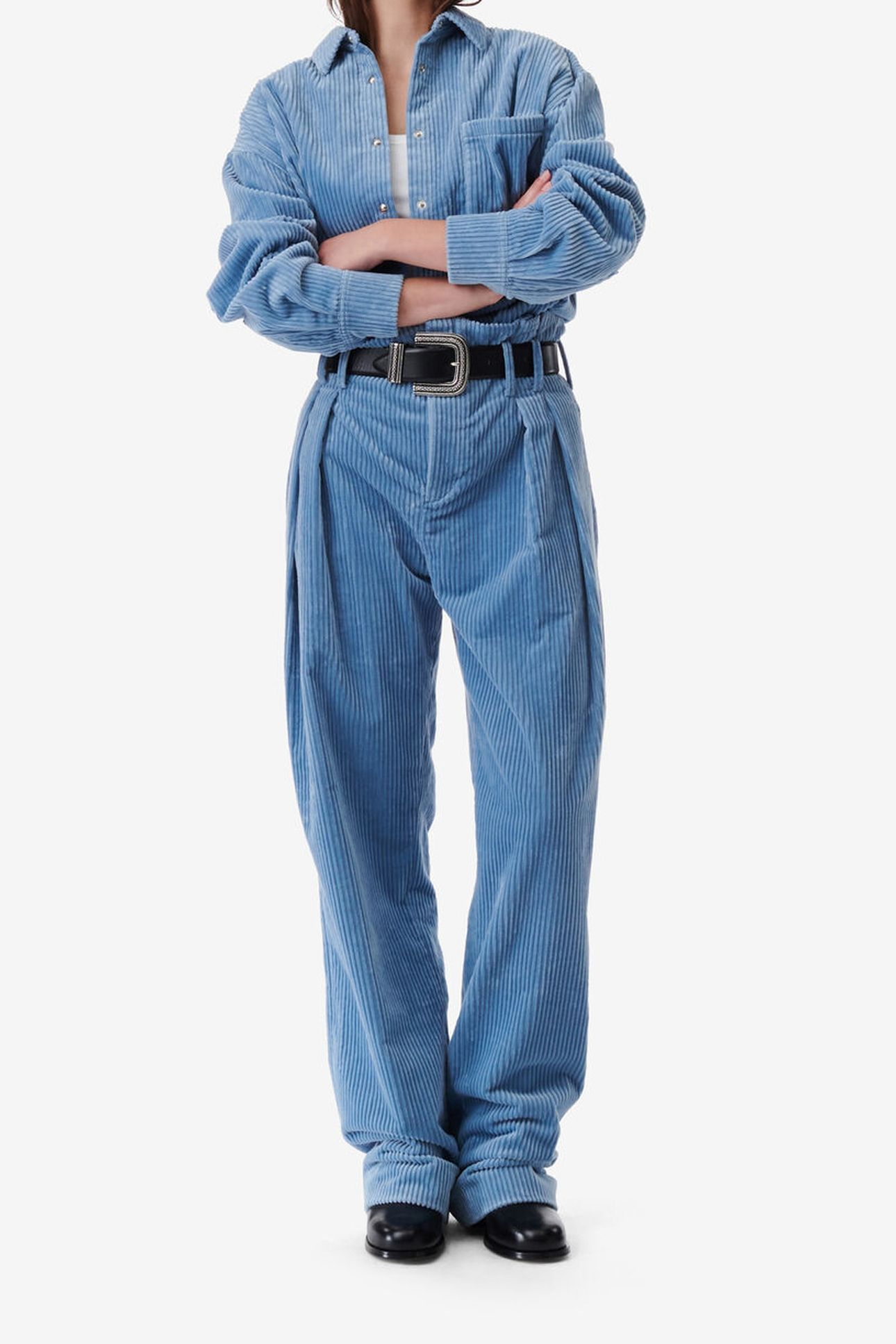 JALINI SHIRT BLUE 2