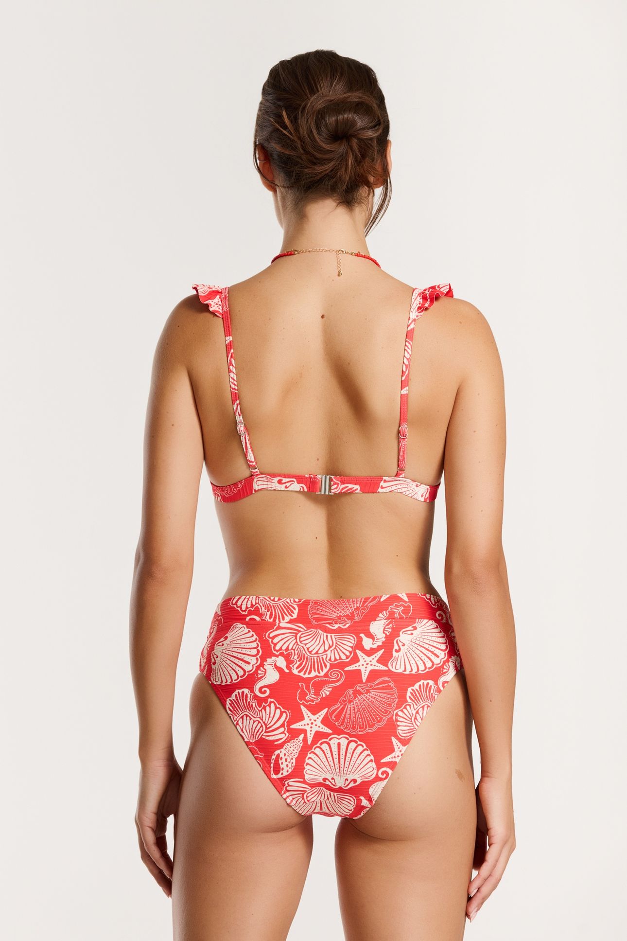 BOBBY BIKINI SET BEACH DAY RED HIBISCUS BEACH DAY 4