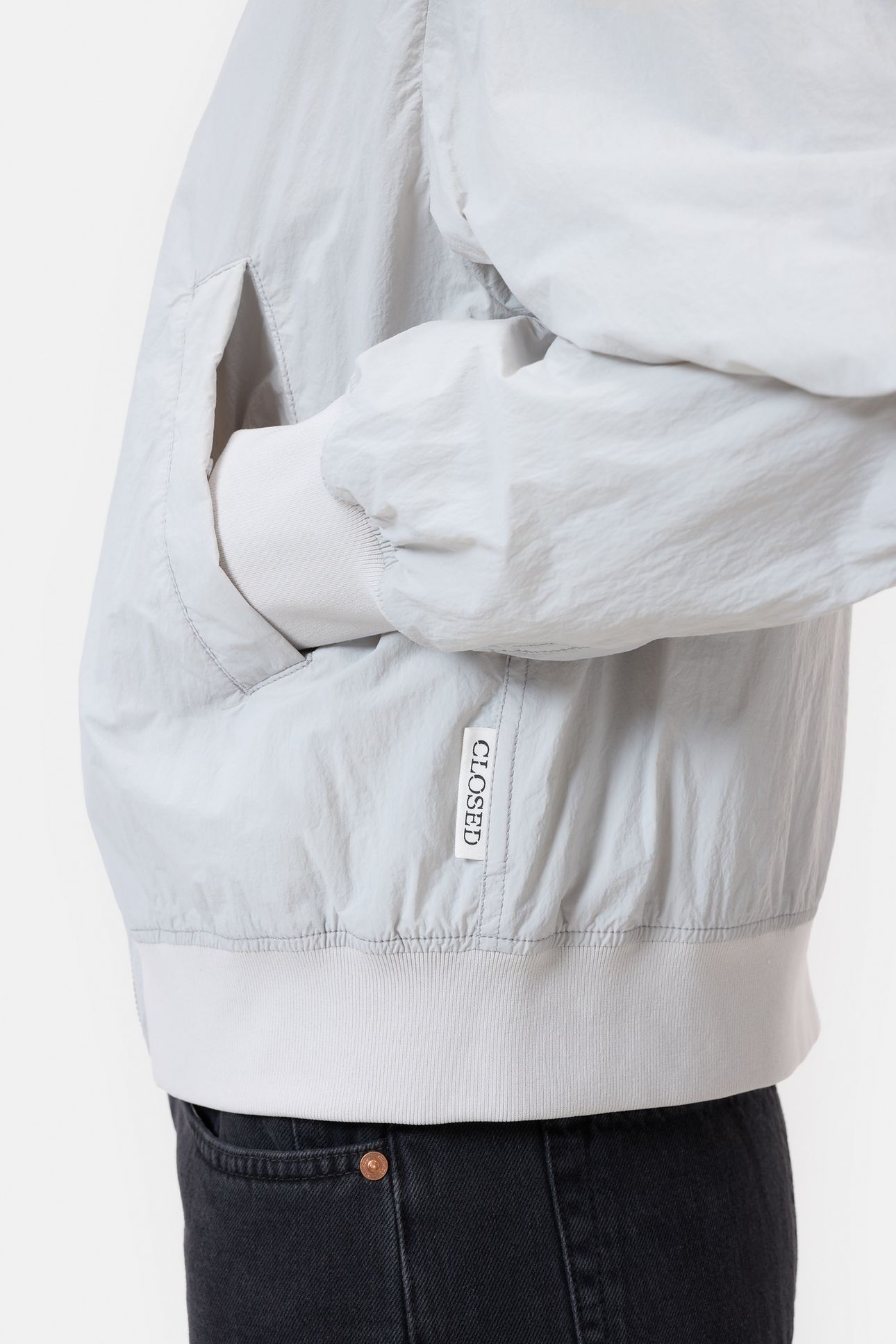 CLASSIC BOMBER LIGHT GREY 7