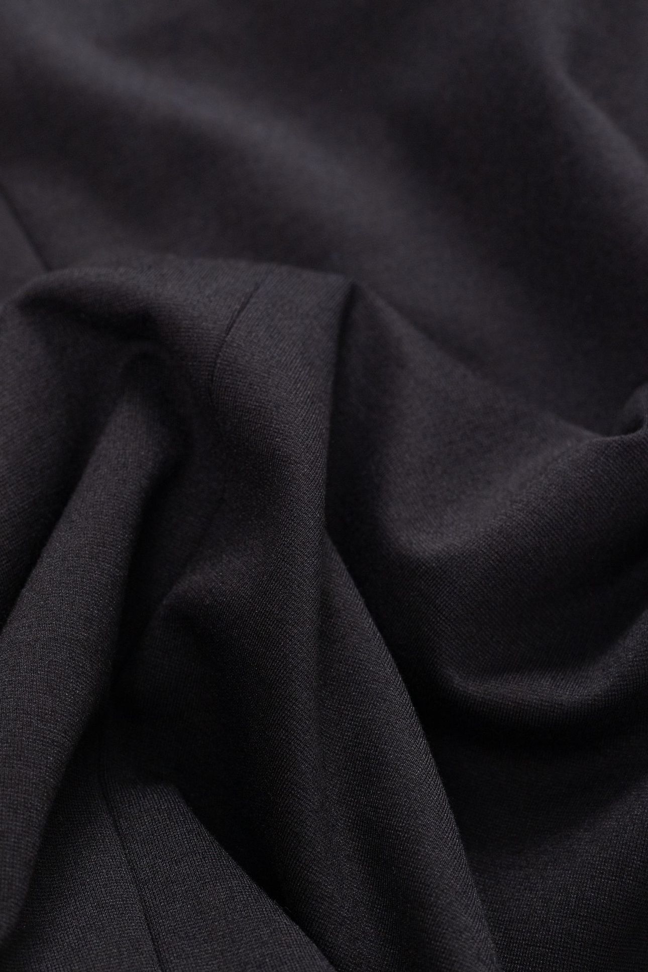 BLACK MILANO KNIT SPLIT PENCIL SKIRT 8