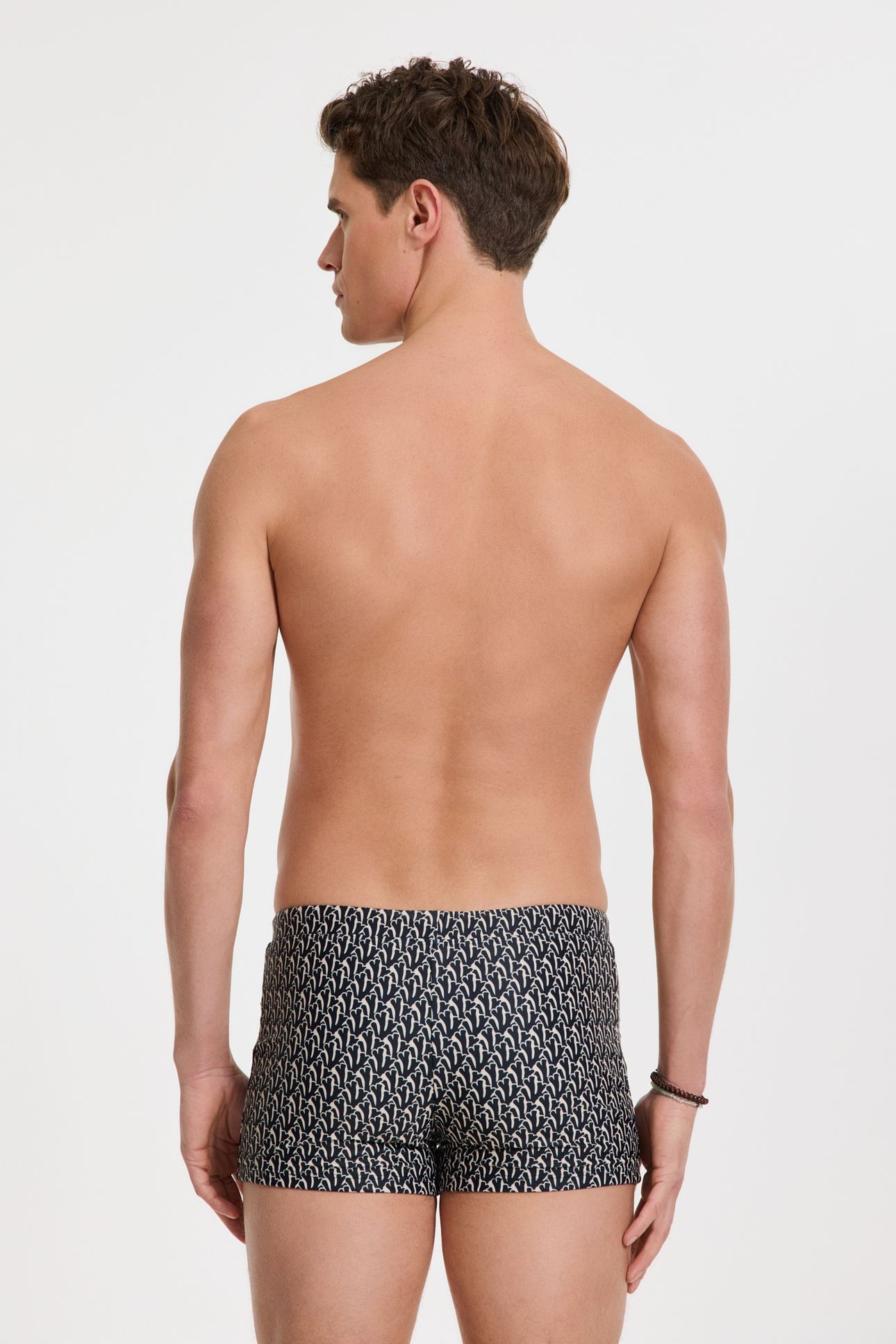 SEP SWIM BOXER WAVY CORAL BLACK WAVY CORAL 5