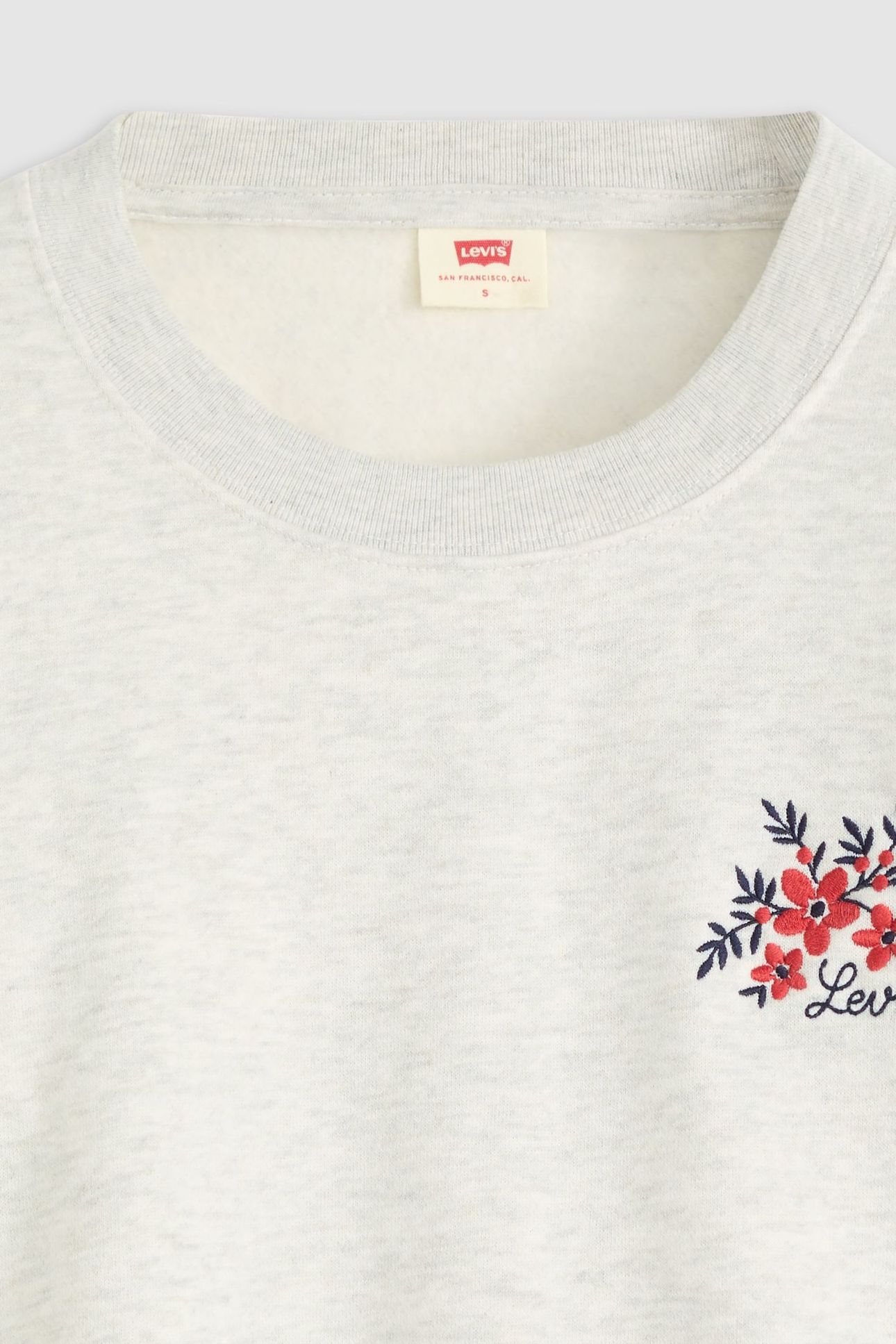 GR EVERYDAY CREW CREW VICKI FLORAL BW EM 6