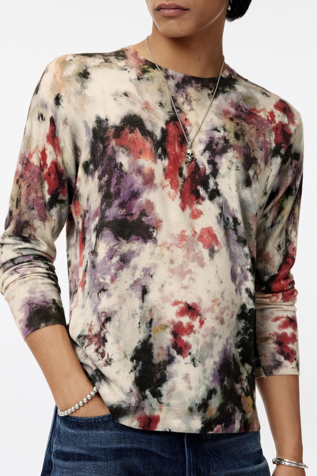 GRANADO REGULAR FIT CREWNECK WITH JAPANE DRY LAVENDER 2