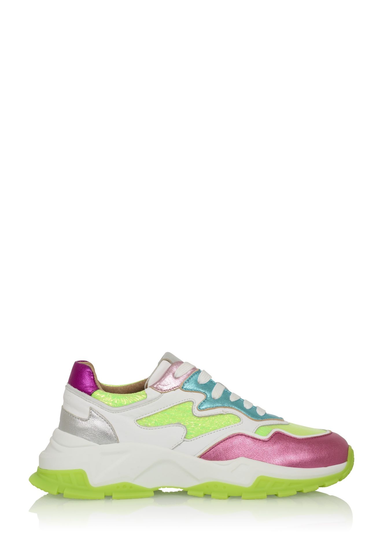 CHESTER SNEAKER GREEN NEON / PINK 3