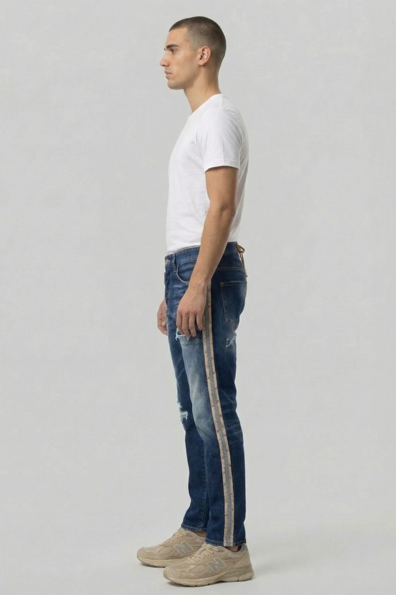 JEANS 5 POCKETS BLUE 3