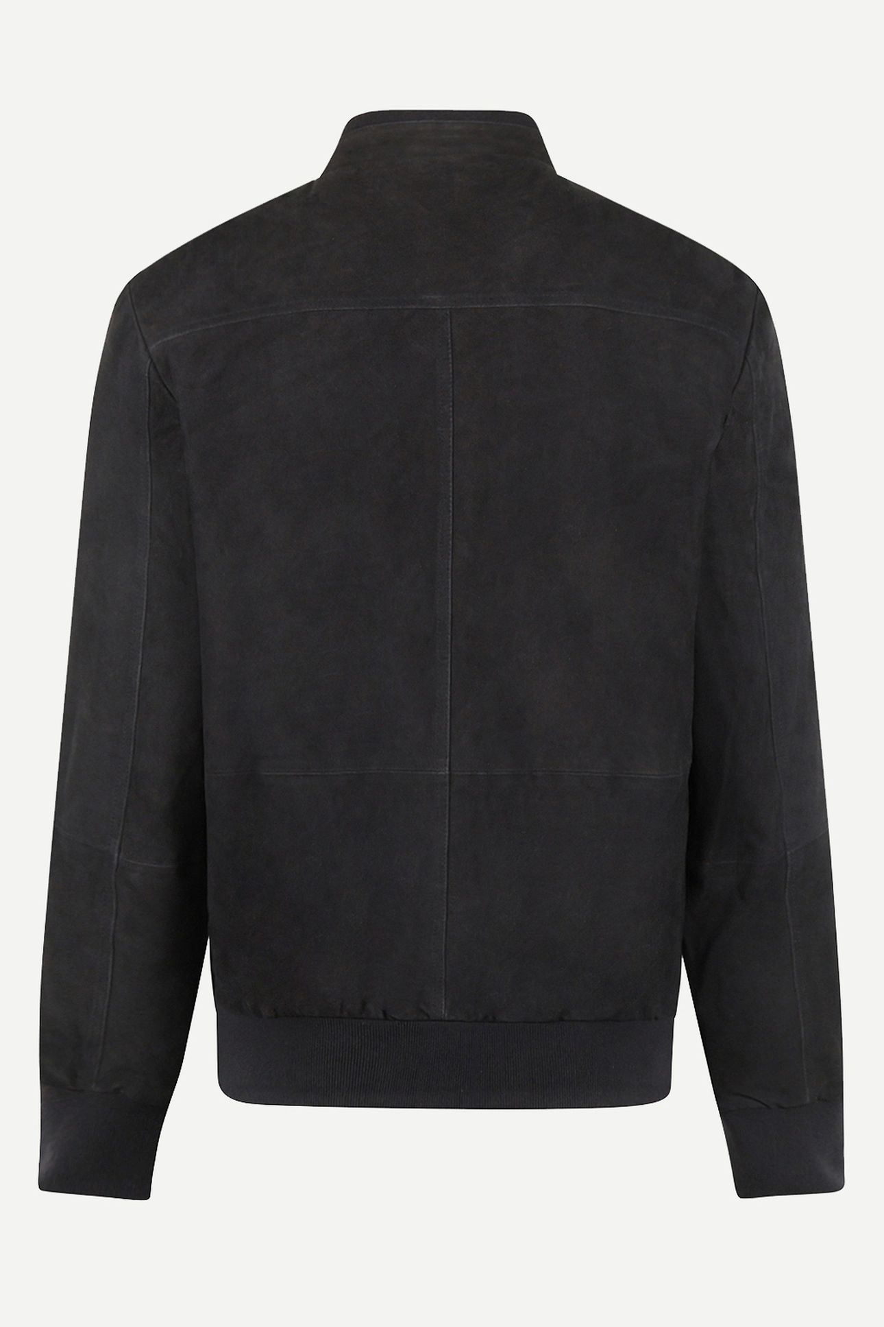 SUEDE BOMBER JACKET NAVY 6