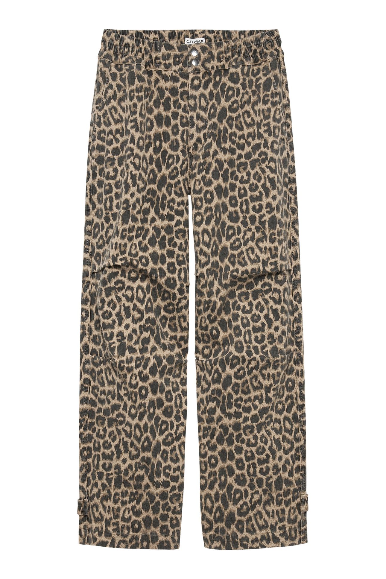 LEOPARD TROUSERS SESAME 4