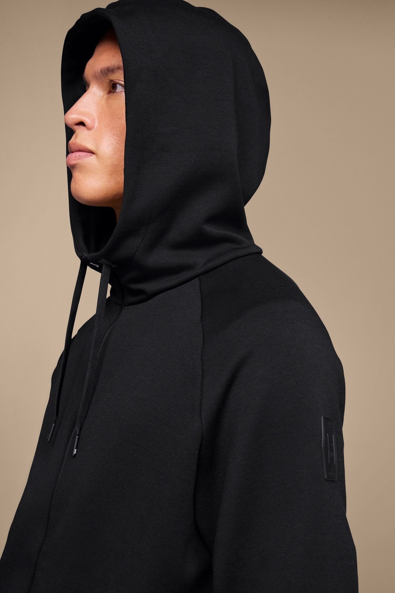 ZIPPED HOODIE 2 M BLACK 5