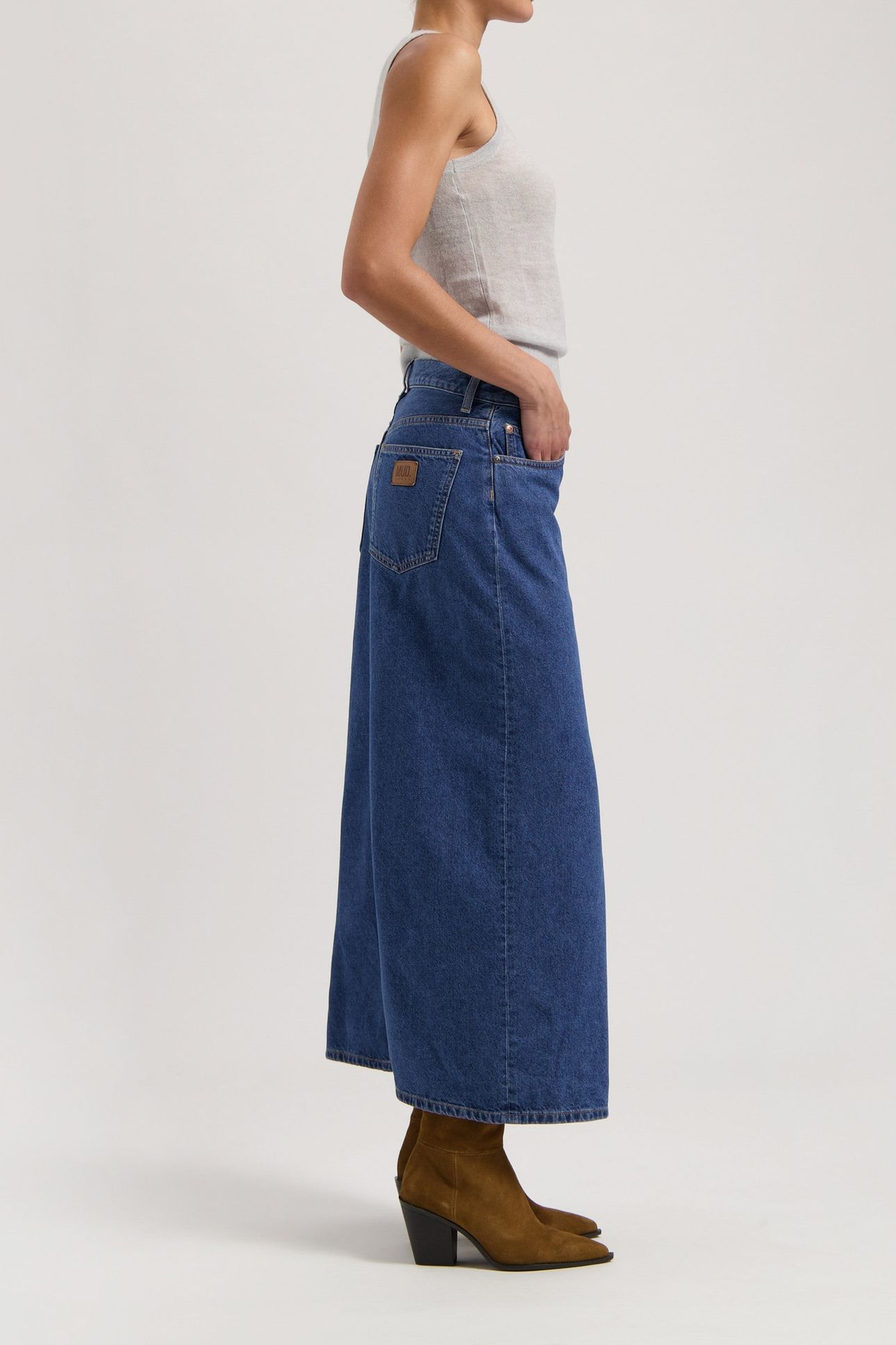 LENA LONG SKIRT MEDIUM STONE 6