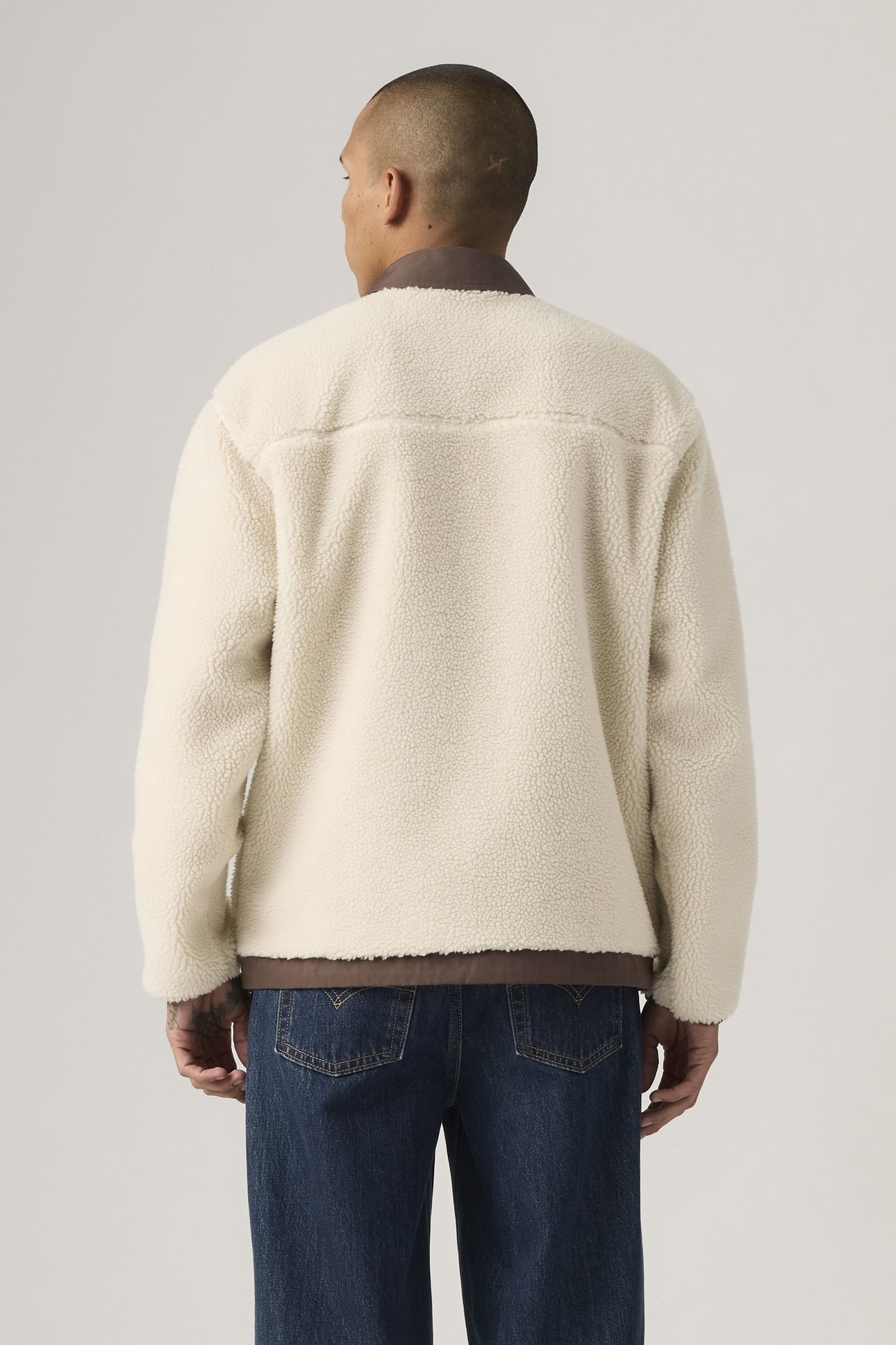 JOONIE SHERPA JACKET OATMEAL 3
