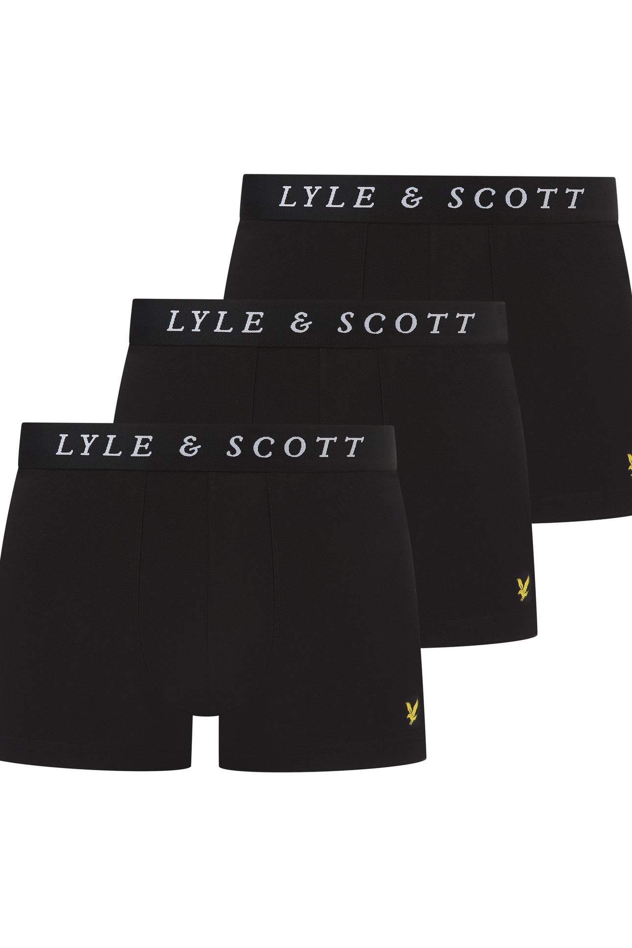 NEVILLE 3 PACK UNDERWEAR BLACK 1