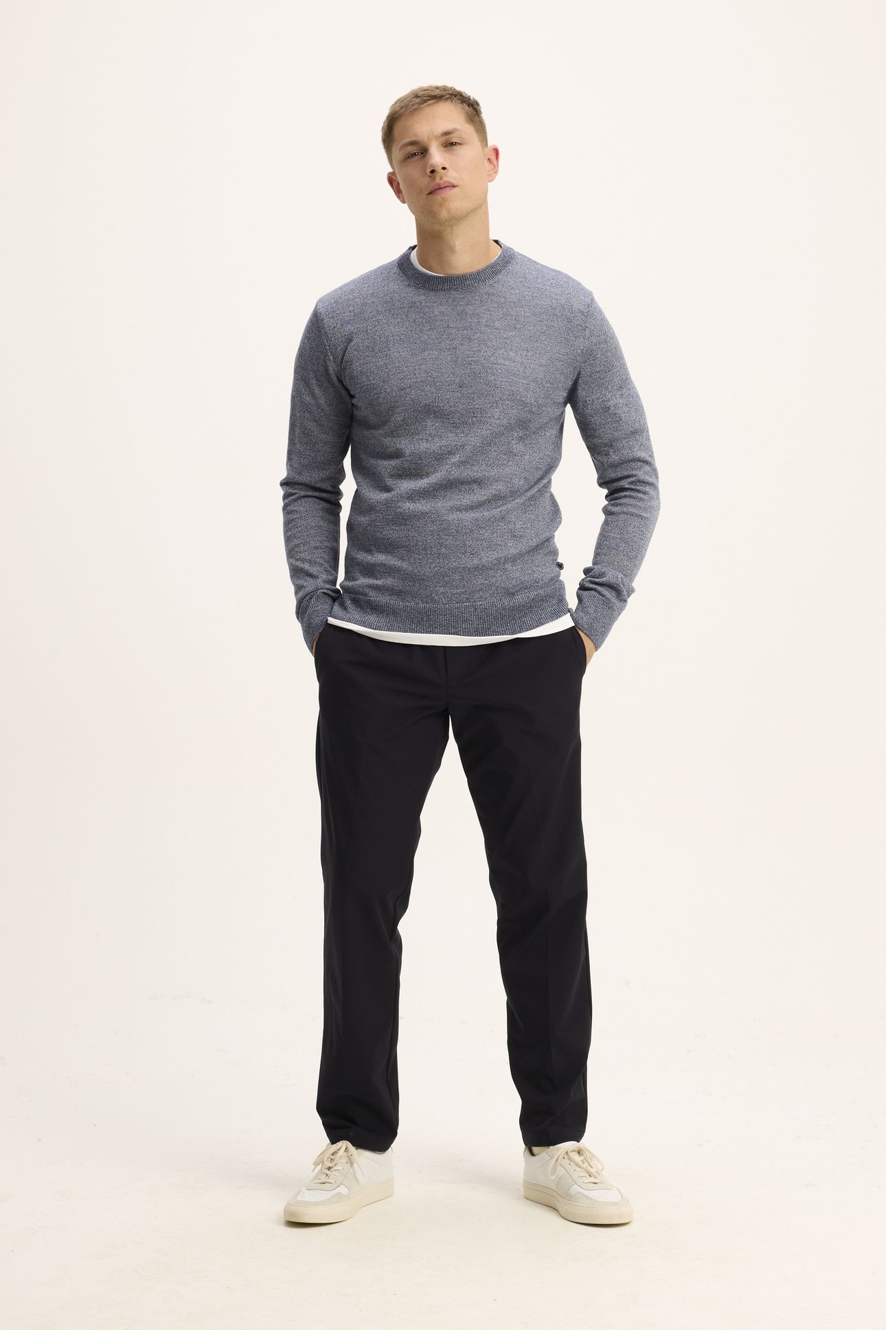 KLOGO KNITWEAR DENIM BLUE 1