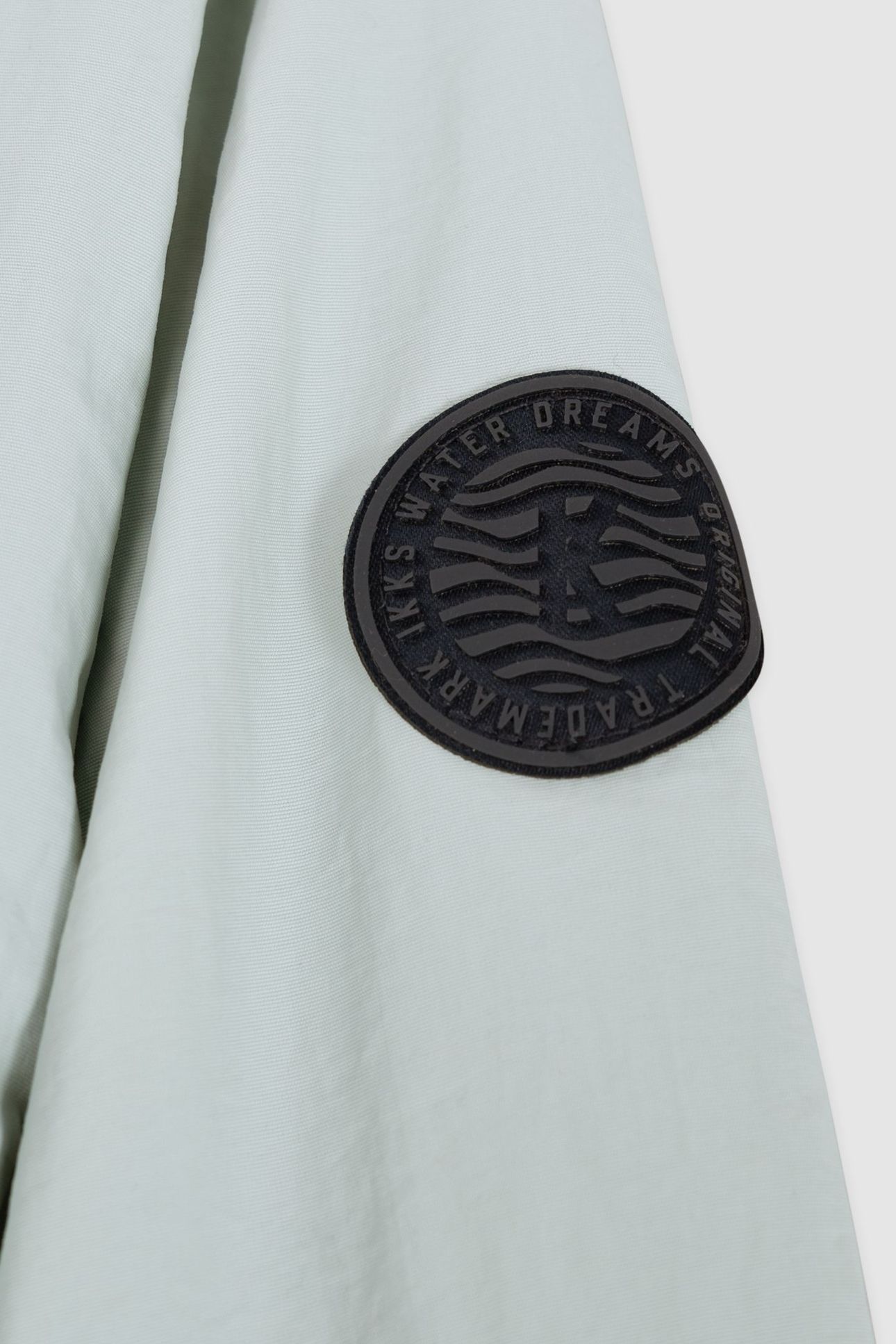 WATER GREEN WINDBREAKER RECYCLED NYLON 6