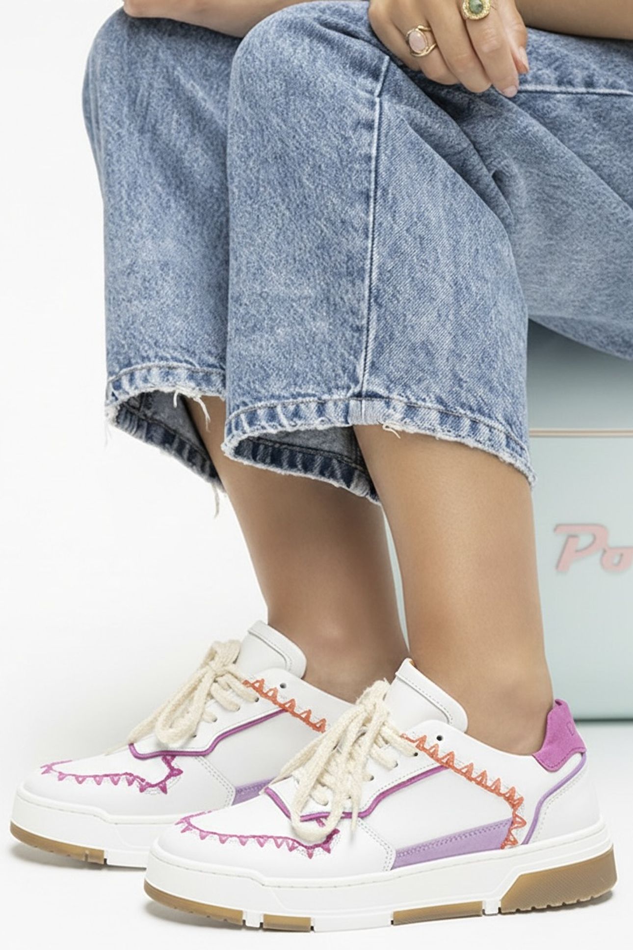 HUNTLY SNEAKER FUCHSIA / LILA 3