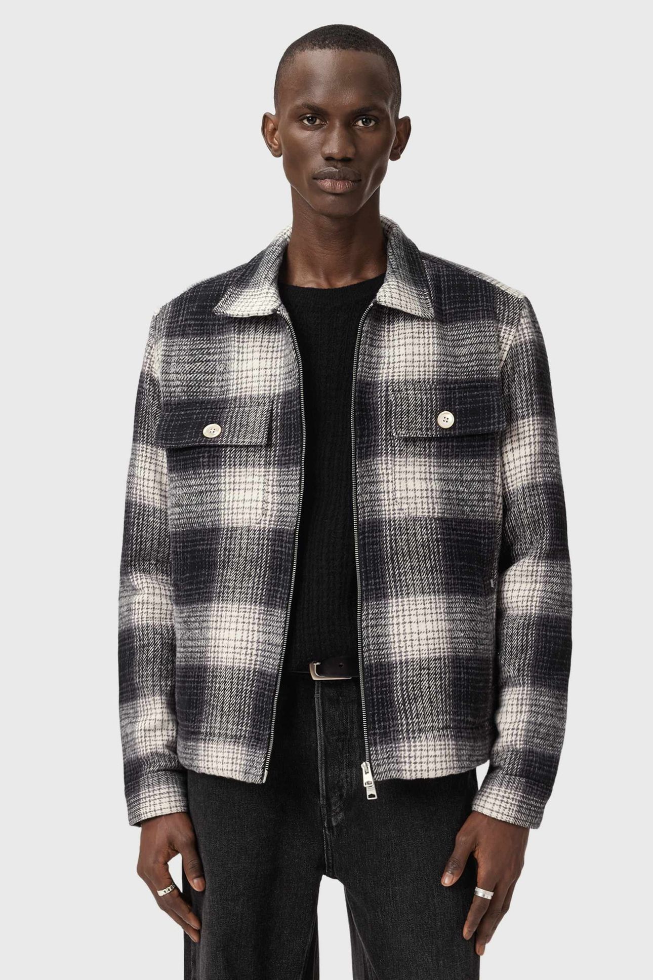 MATHESON JACKET BLACK/OFF WHITE 1